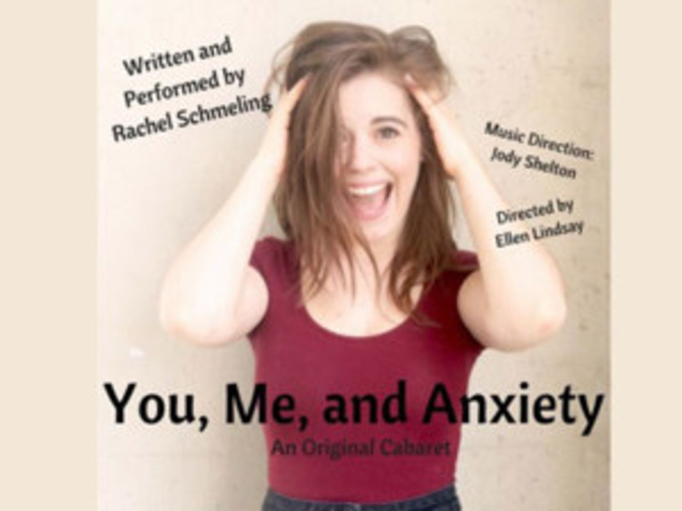 Rachel Schmeling's YOU, ME, AND ANXIETY Coming to TNC's Dream Up Festival  Image