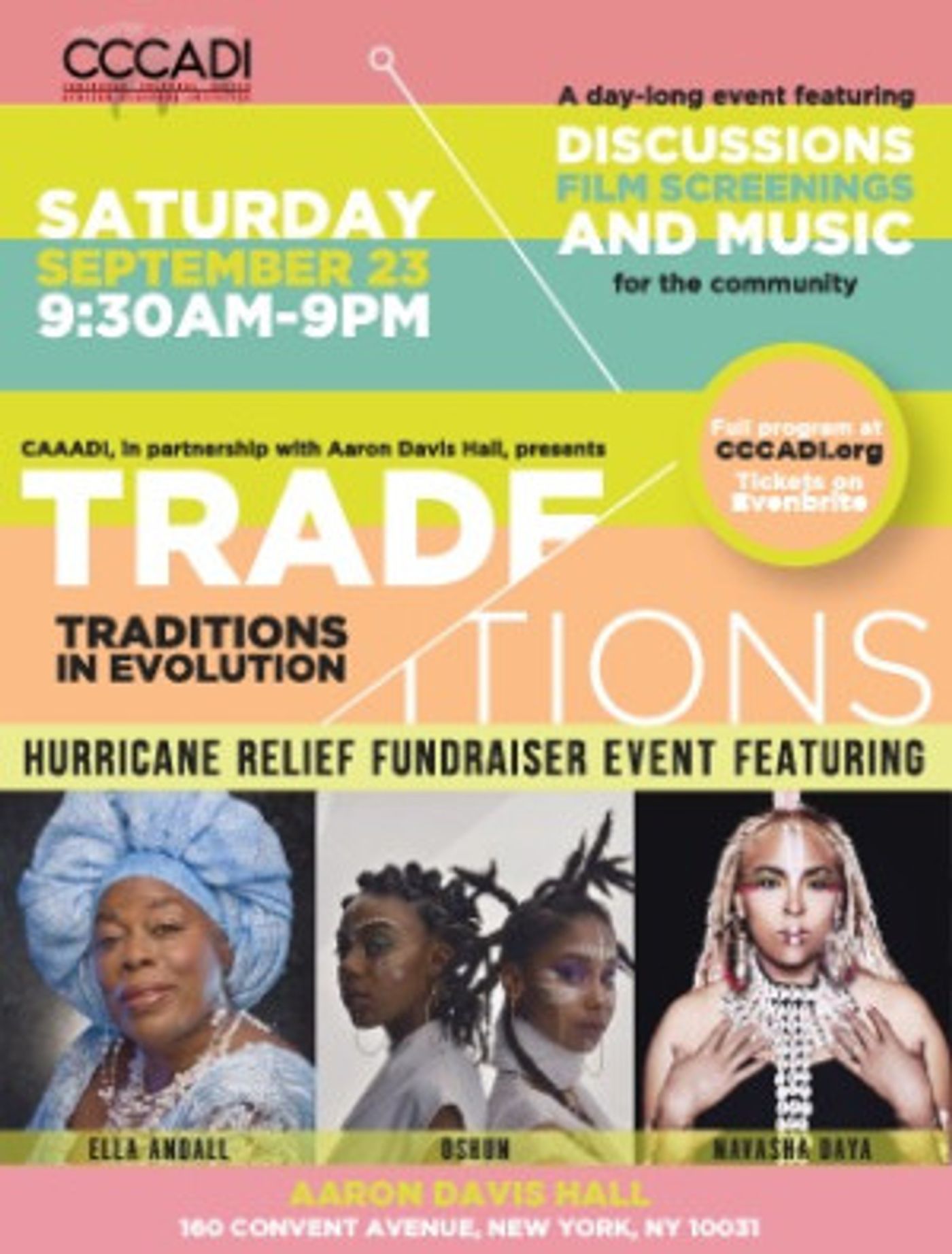 Multimedia Event TRADE/ITIONS to Celebrate Sacred African Traditions  Image