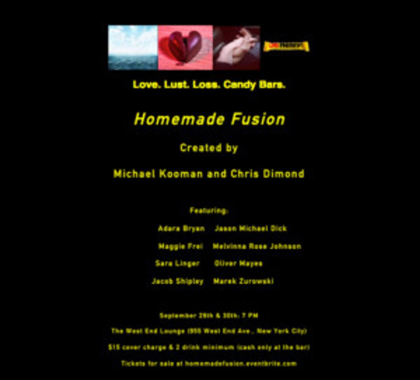 Kooman & Dimond's HOMEMADE FUSION to Play the West End Lounge  Image