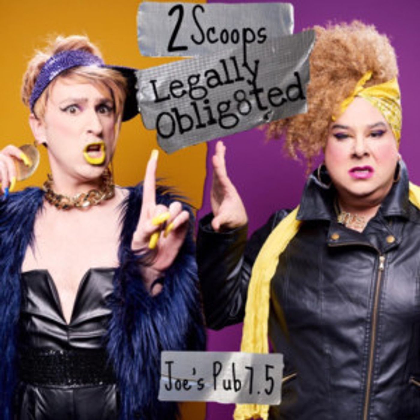 2Scoops to Bring LEGALLY OBLIG8TED to Joe's Pub Next Month Image