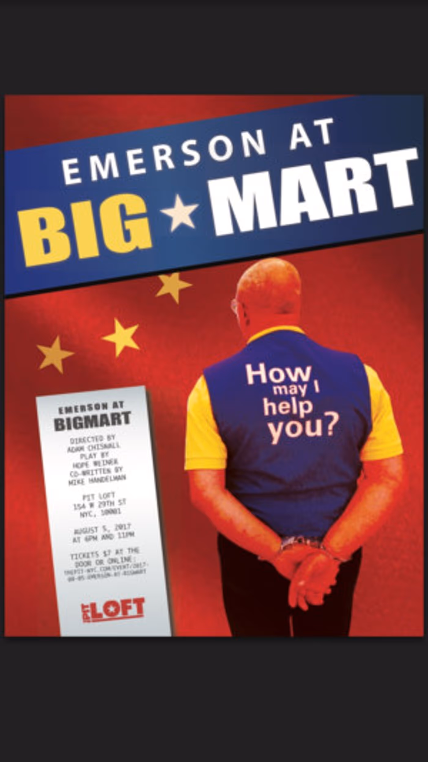 EMERSON AT BIGMART Comes to Planet Connections Theater Festivity Image