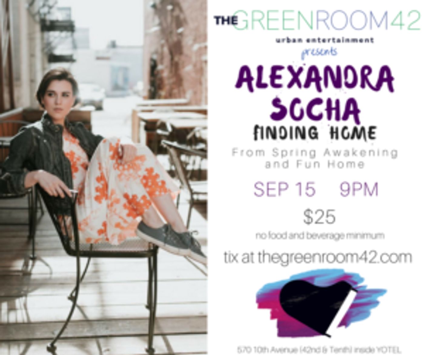 Alexandra Socha to Bring FINDING HOME to The Green Room 42 Image