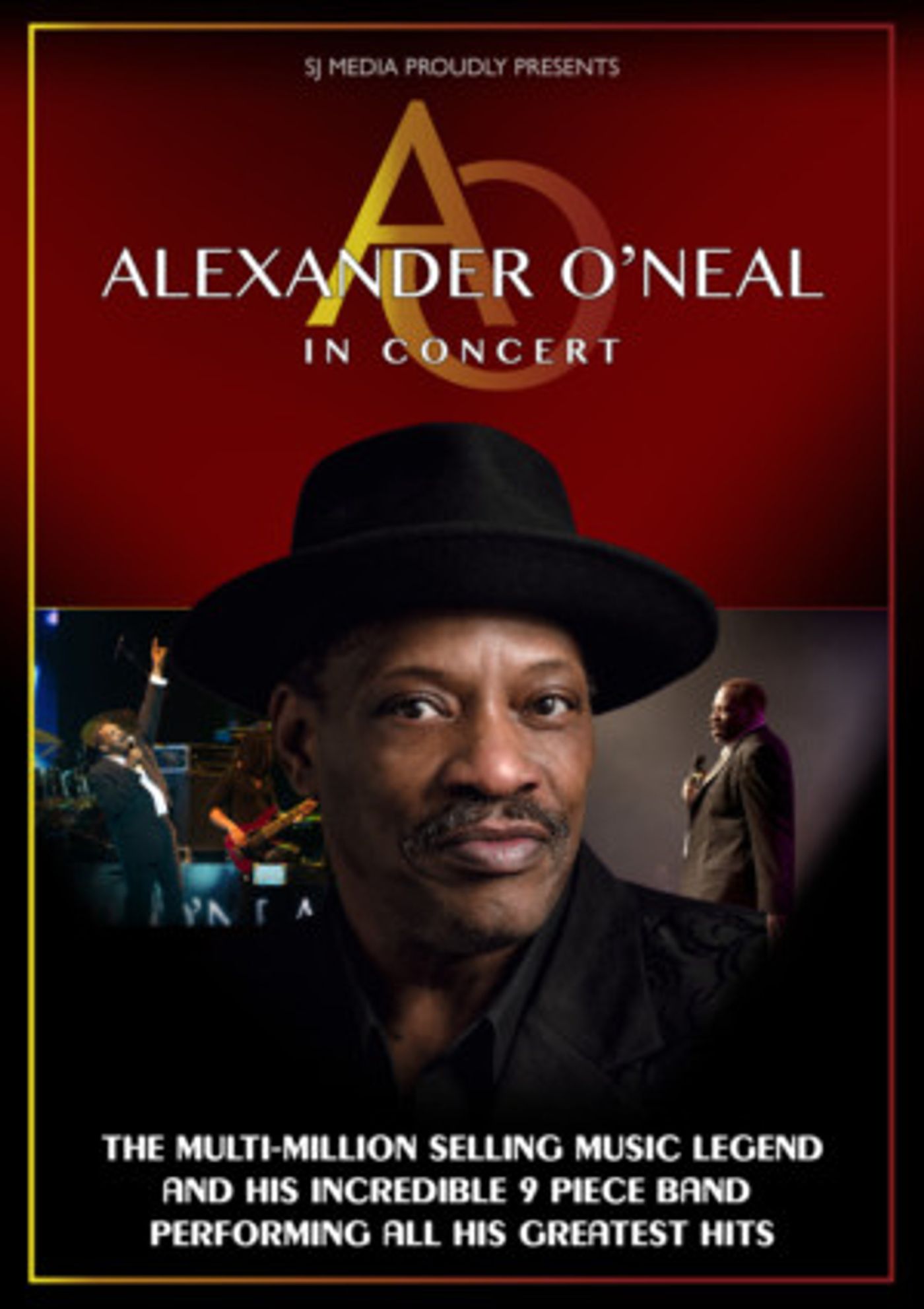 '80s Soul and R&B Legend Alexander O'Neal to Grace the Parr Hall Stage  Image