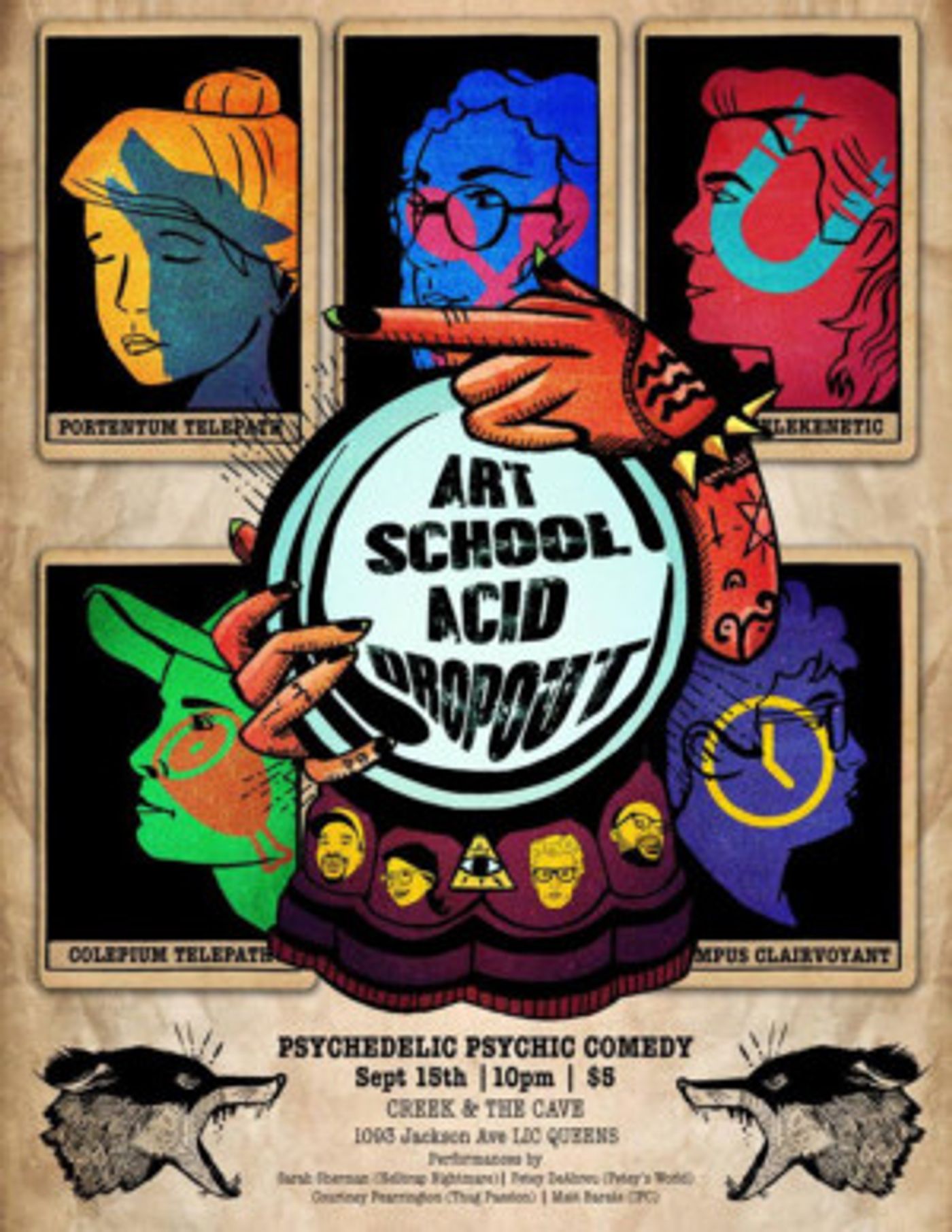 ART SCHOOL ACID DROPOUT Returns to Creek & Cave Next Month Image