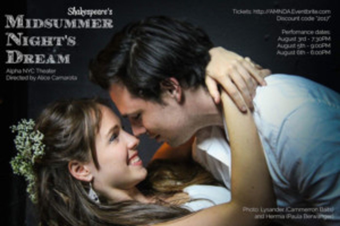 MIDSUMMER NIGHT'S DREAM Comes to AlphaNYC Theater  Image