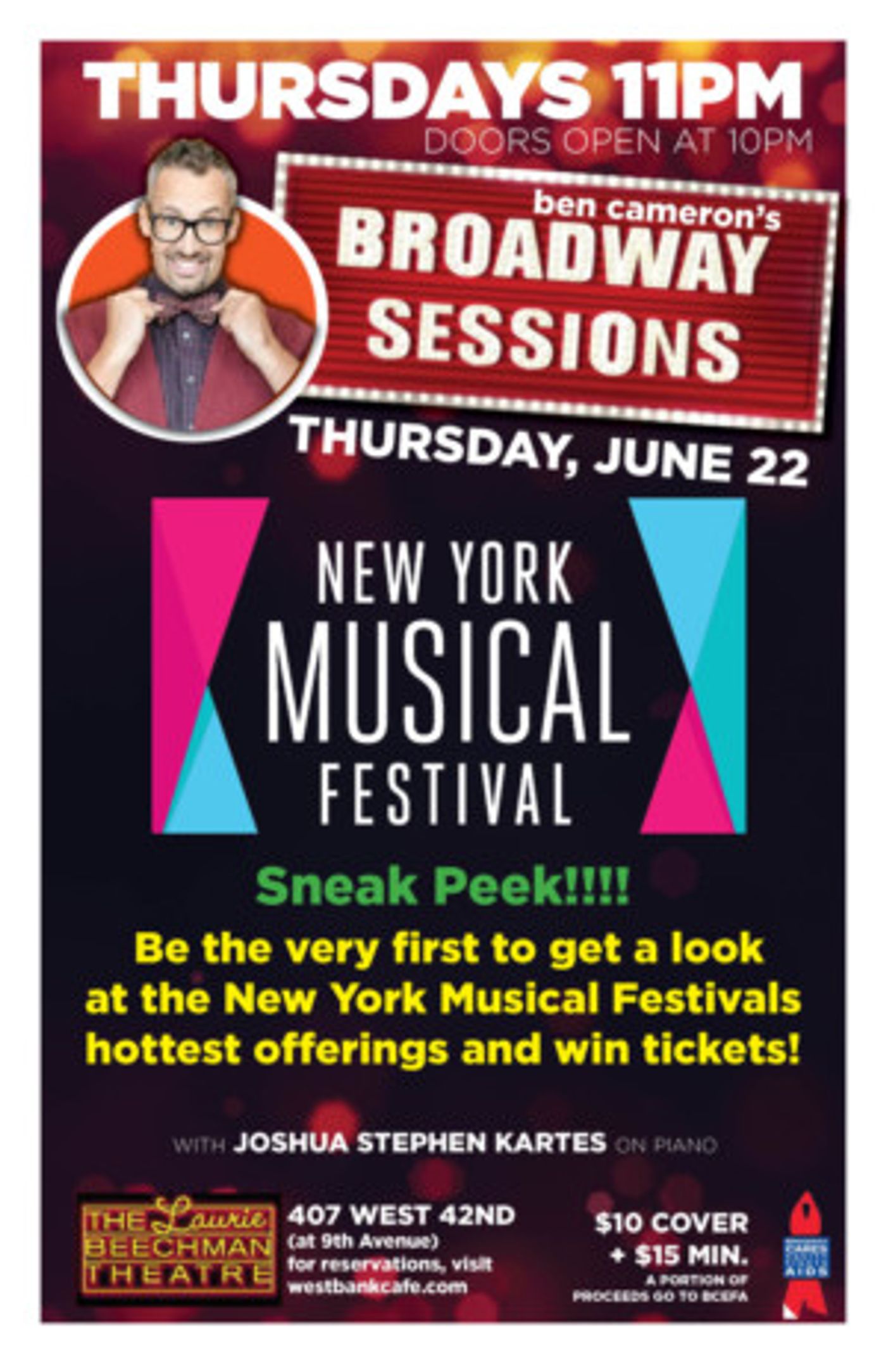 Broadway Sessions Offers NYMF Sneak Peek Tomorrow Night Image