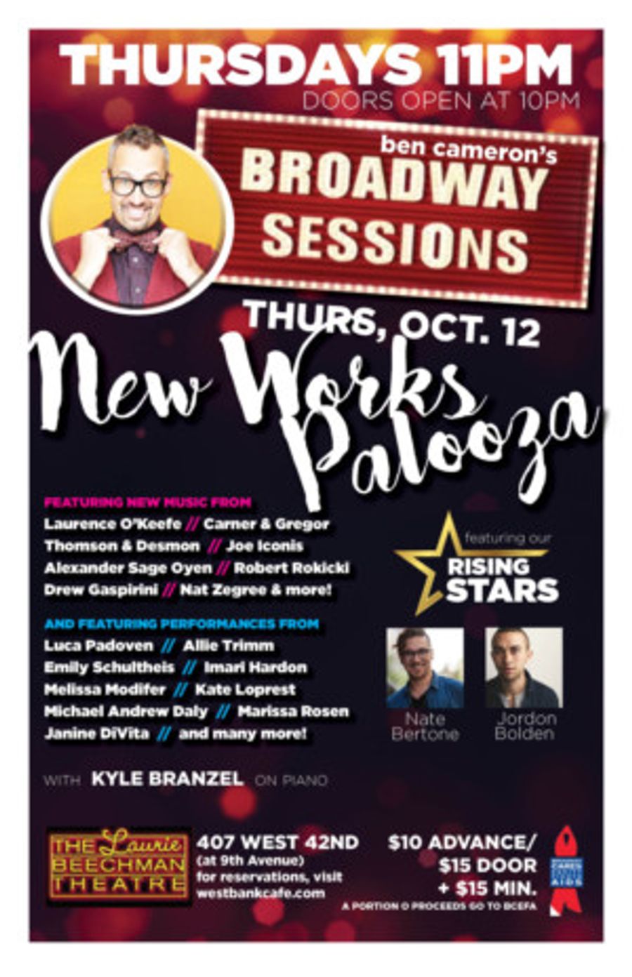 BROADWAY SESSIONS Offers up New Music Tonight! Image