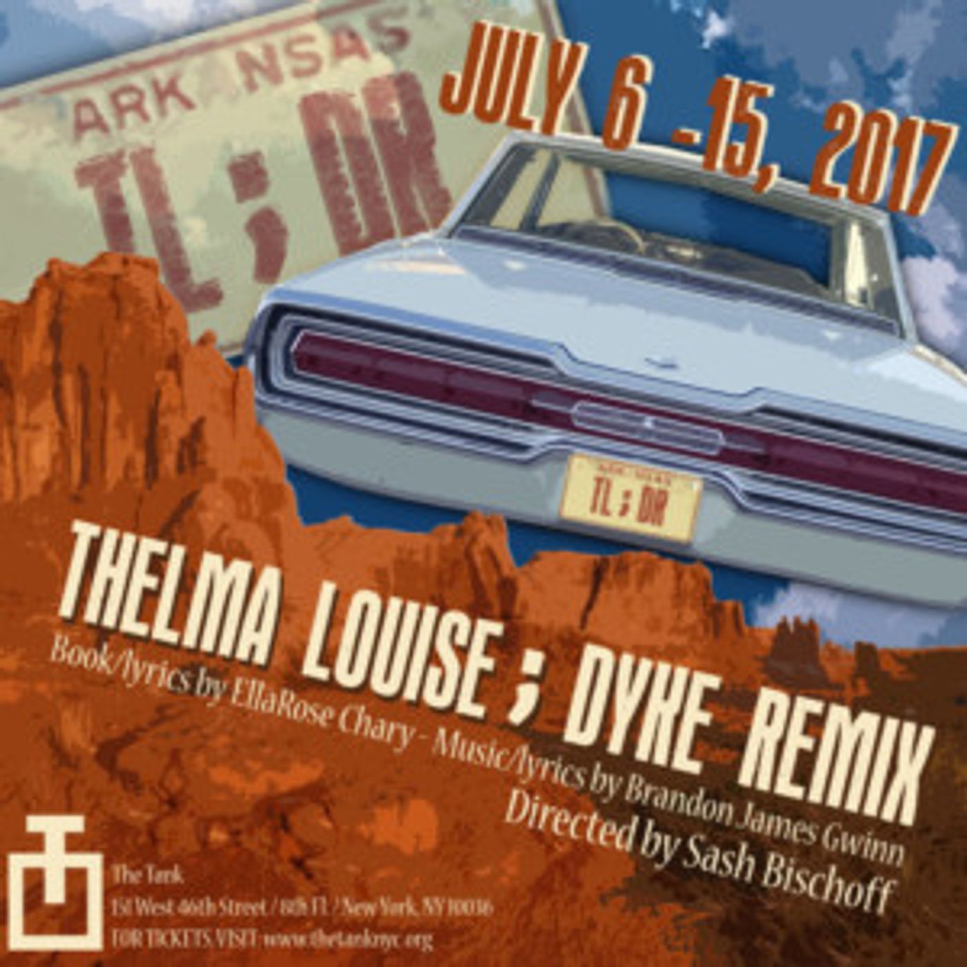 Alison Lea Bender and Courtney Daniels to Star in 'THELMA LOUISE; DYKE REMIX' at PRIDEFEST 2017 at The Tank  Image