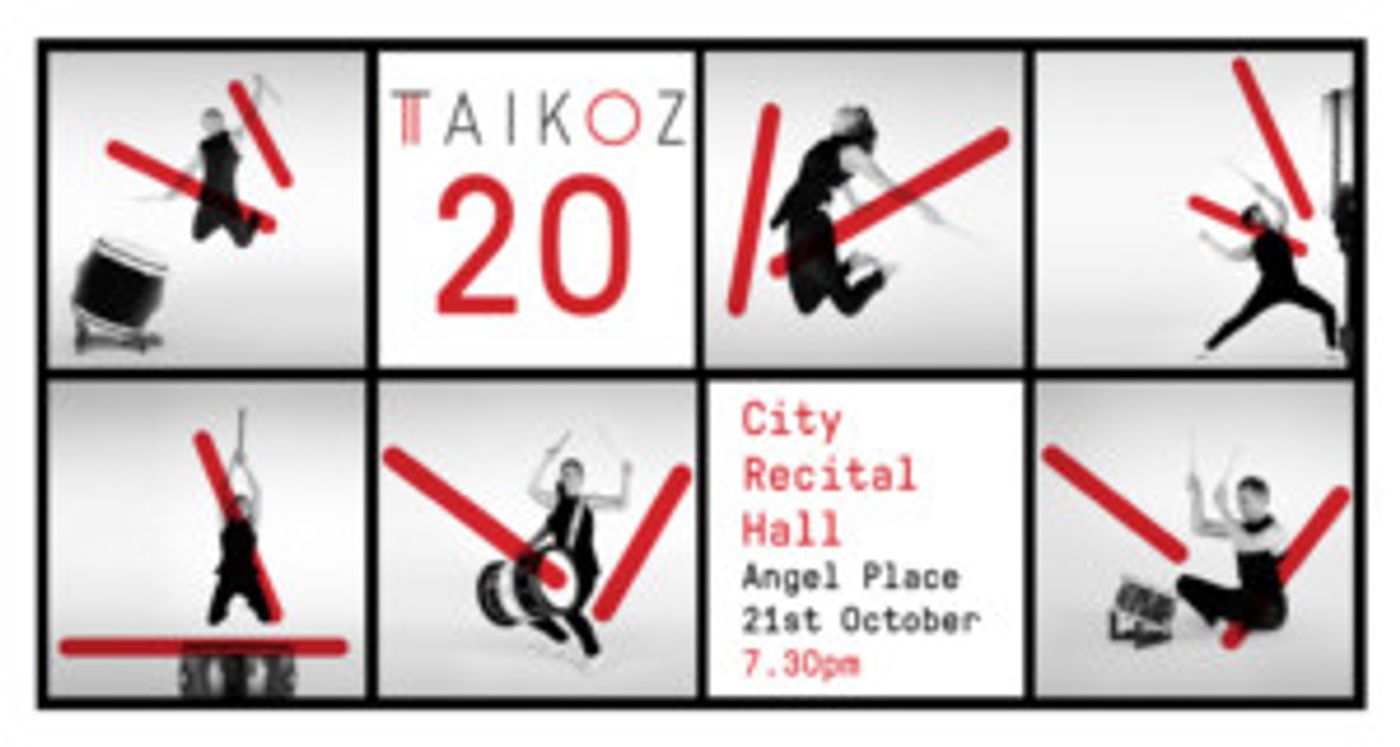 TAIKOZ 20 Concert Celebrates 20 Years of Taikoz  Image