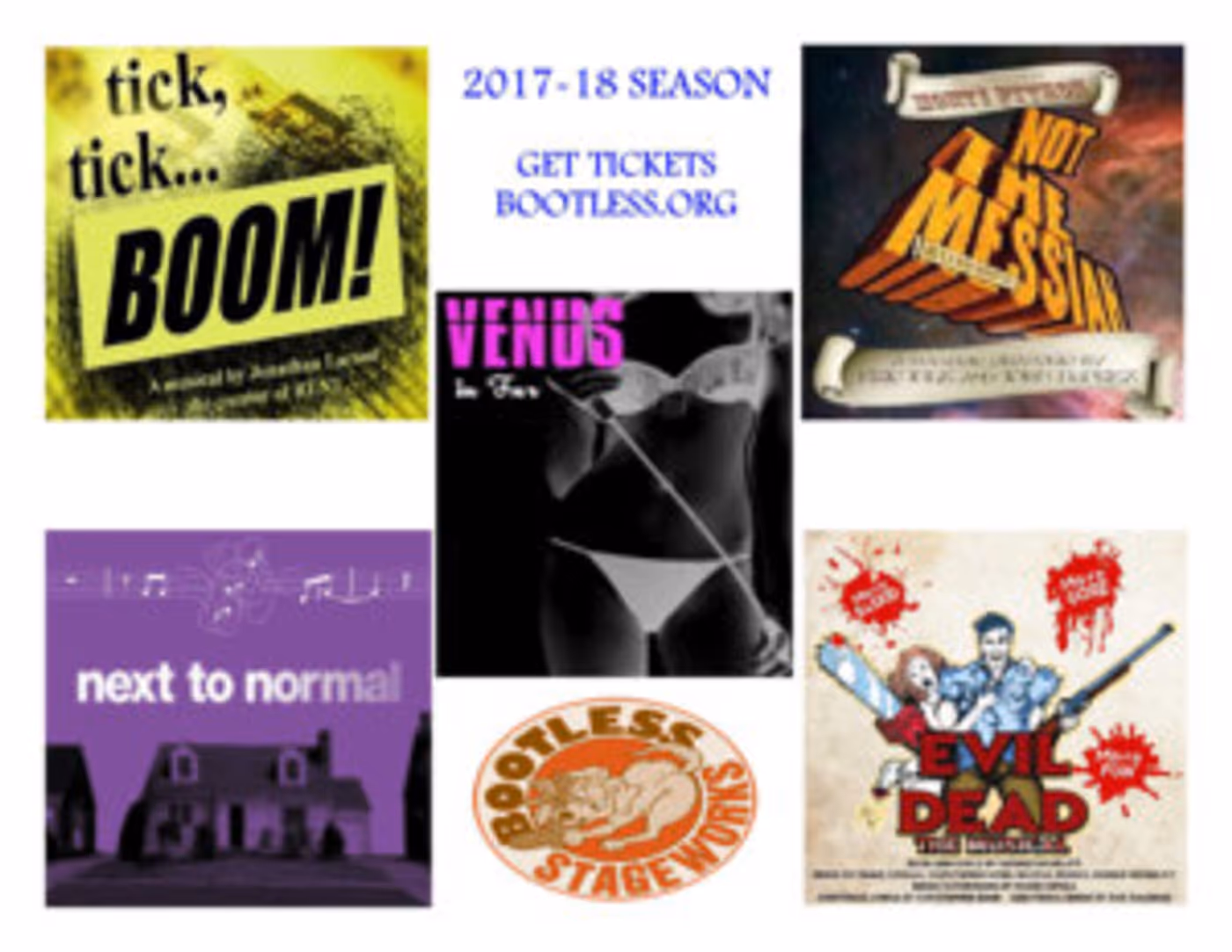 Bootless Stageworks Announces 2017-18 Season, Subscriptions On Sale Image