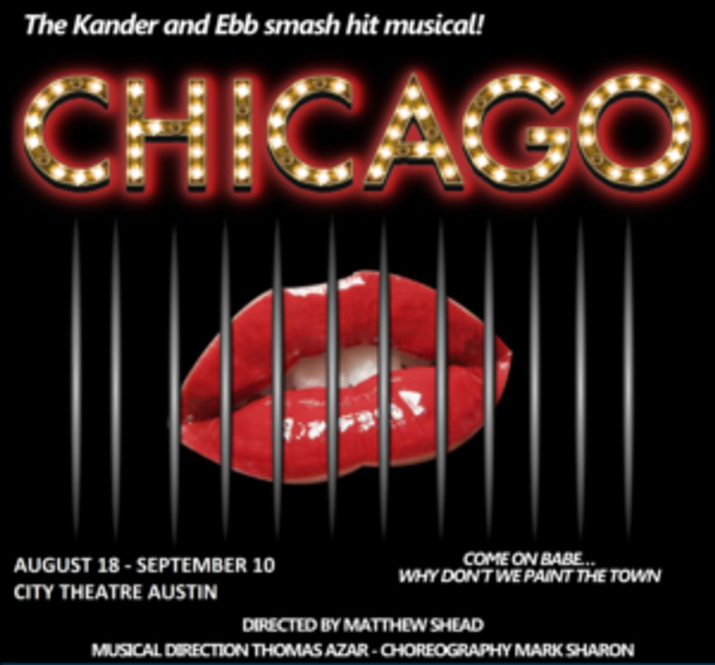 City Theatre Company to Paint the Town with CHICAGO  Image