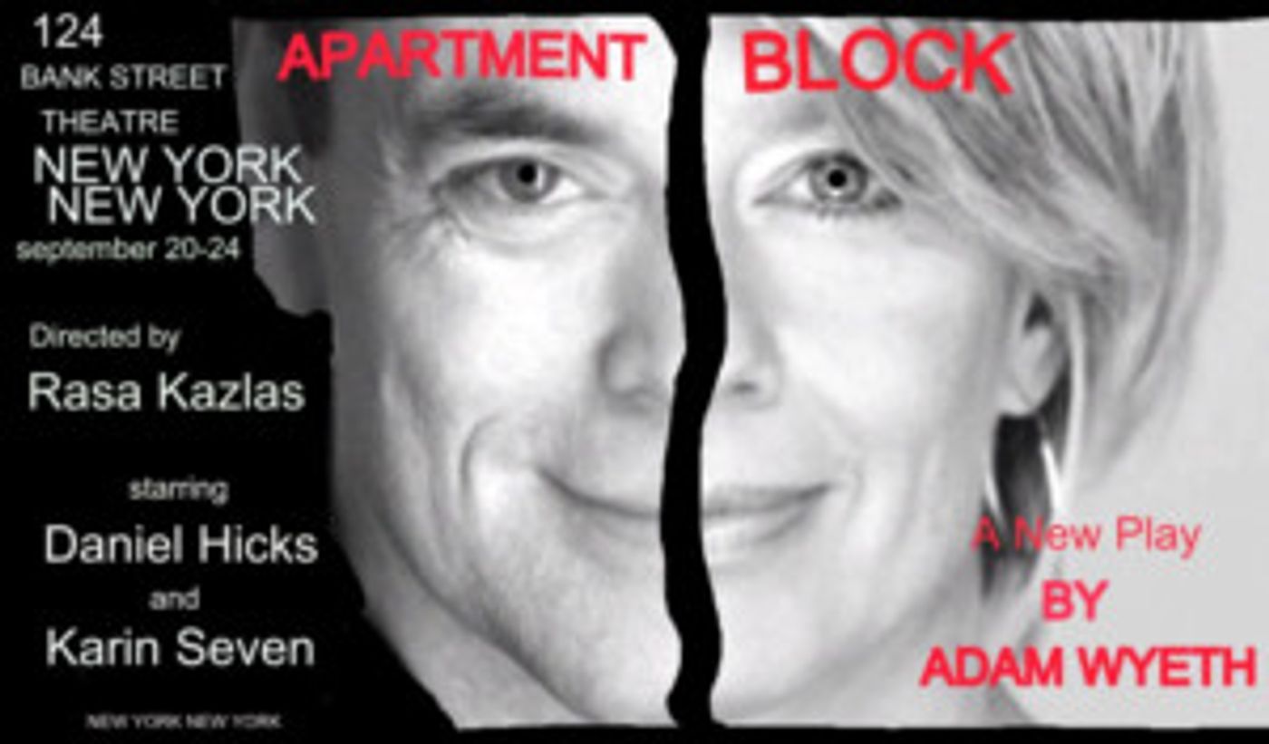 Adam Wyeth's APARTMENT BLOCK to Play 124 Bank Street Theater  Image