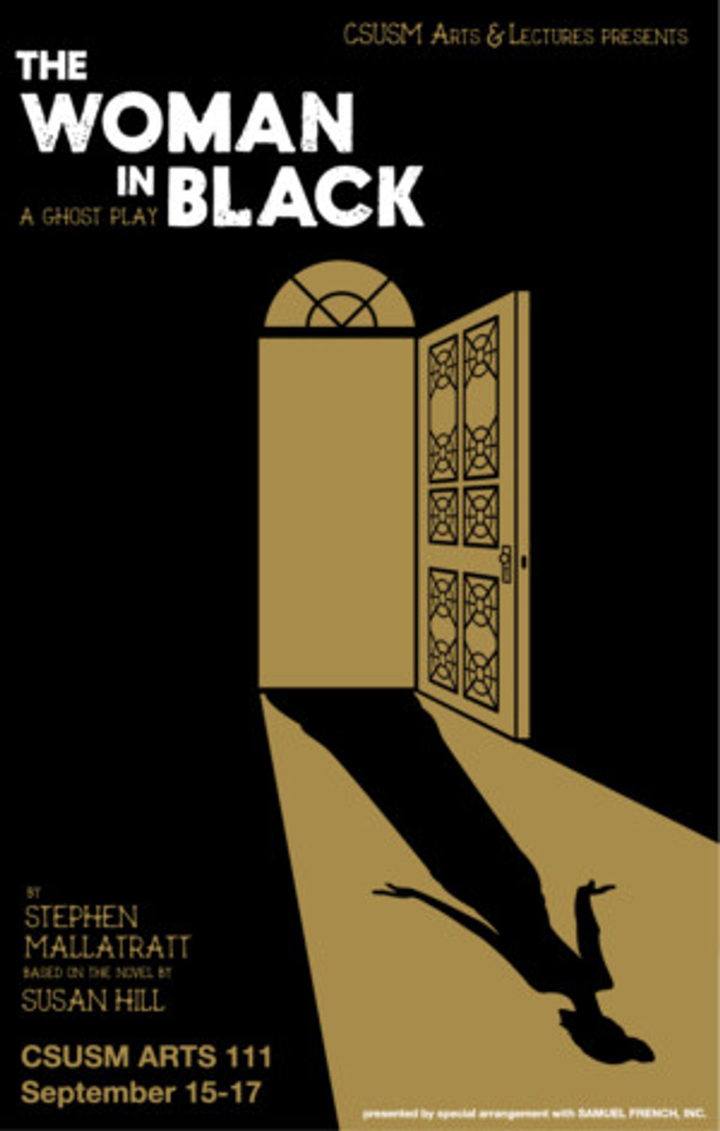 CSUSM Arts & Lectures to Present THE WOMAN IN BLACK This Fall  Image