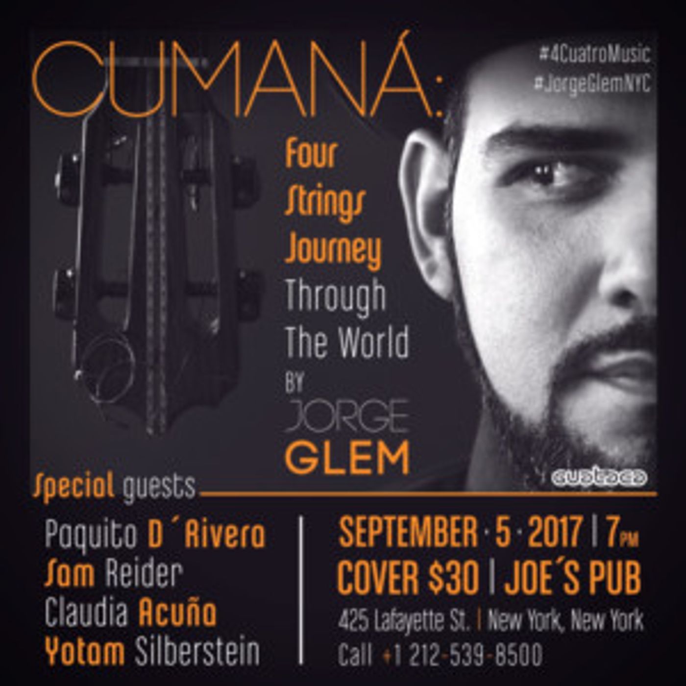 World Class Musicians Brought Together by 'Cuatro' Strings at Joe's Pub  Image