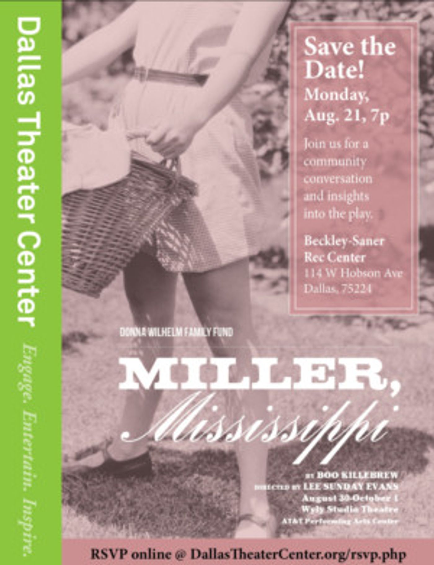 Dallas Theater Center to Host Community Conversation About MILLER, MISSISSIPPI  Image