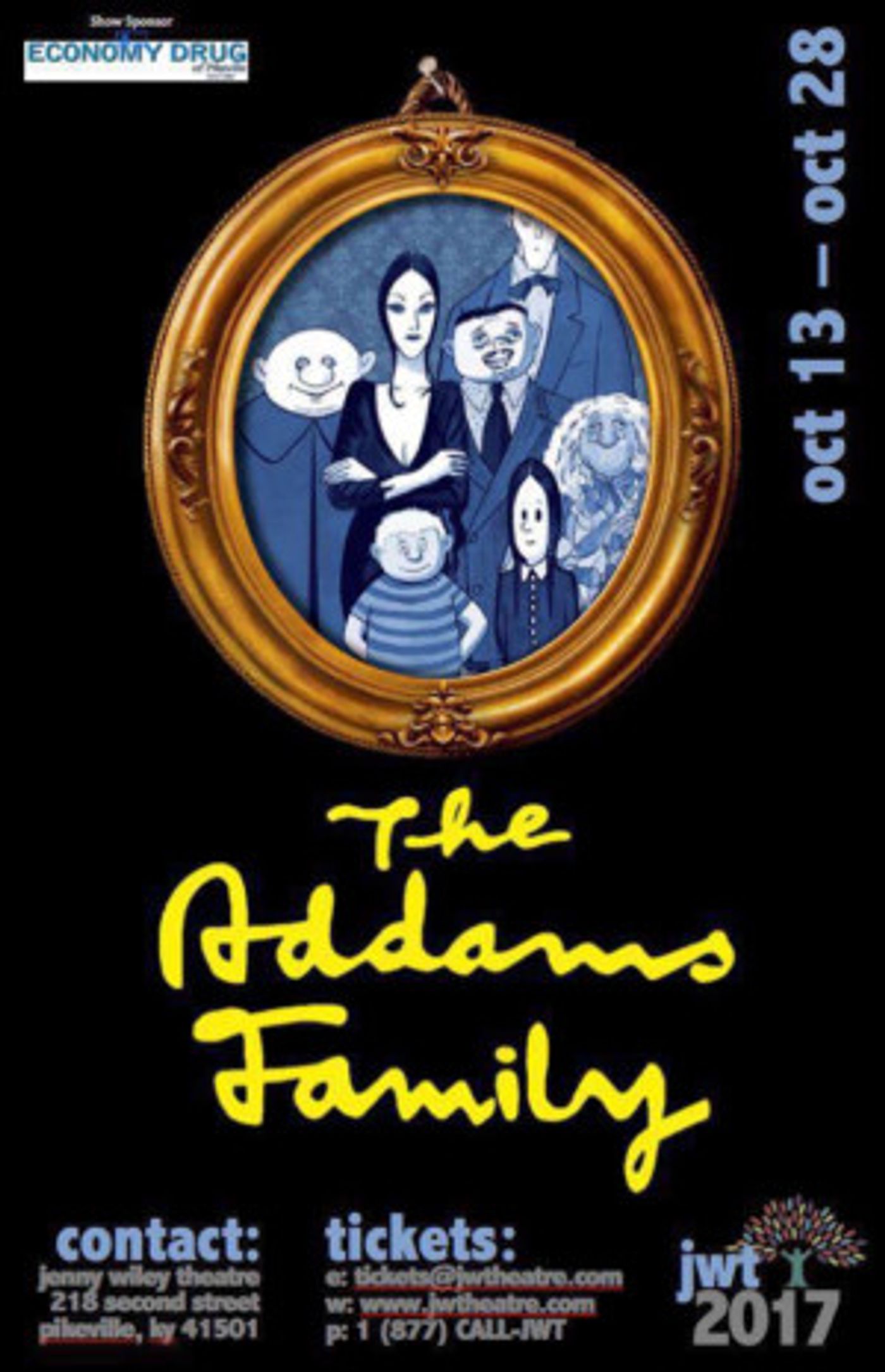THE ADDAMS FAMILY Opens Tonight at Jenny Wiley Theatre  Image