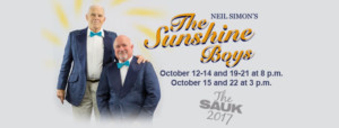 Veteran Cast to Lead THE SUNSHINE BOYS at The Sauk  Image
