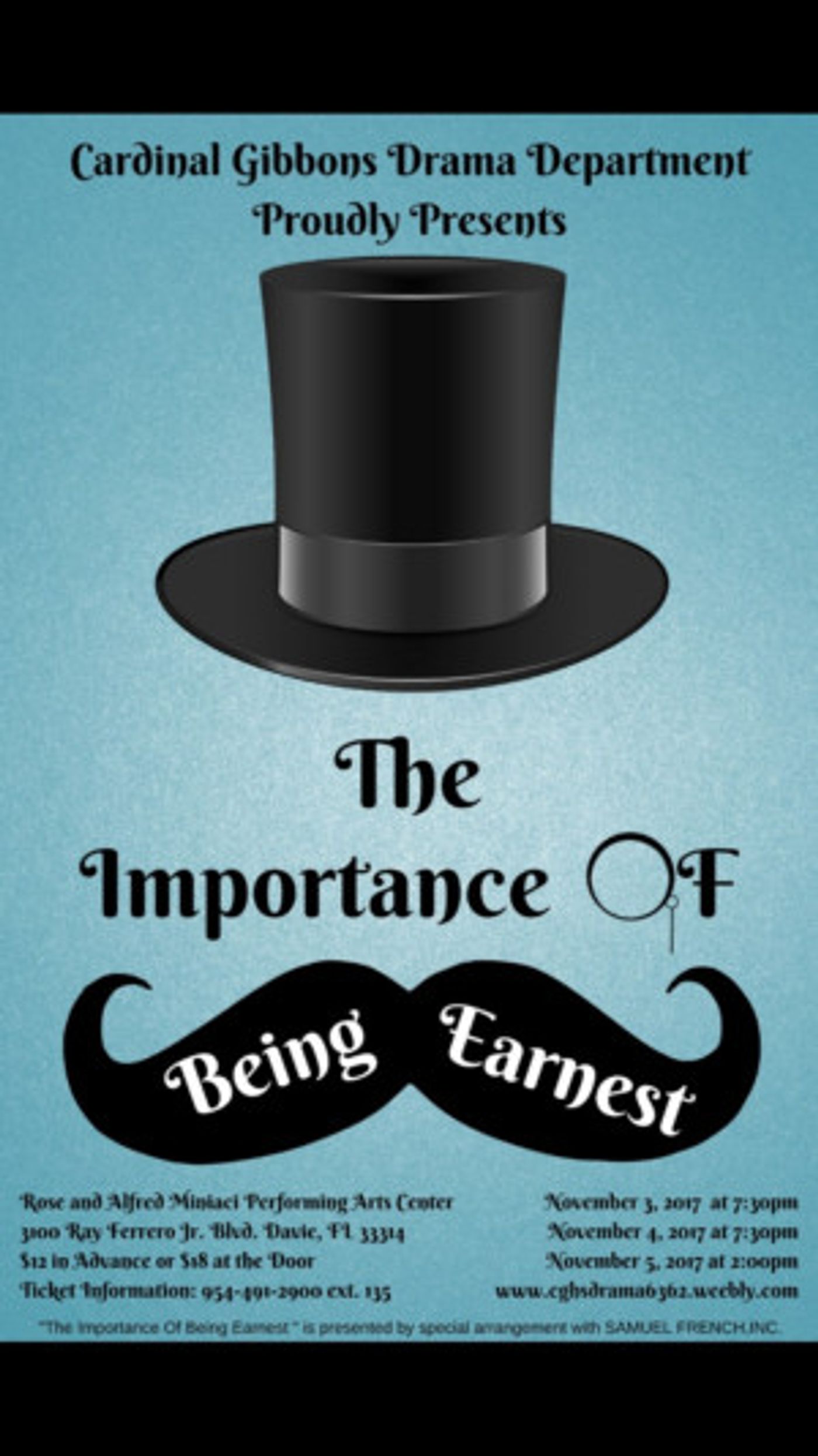 Rose and Alfred Miniaci Performing Arts Center Mounts THE IMPORTANCE OF BEING EARNEST  Image