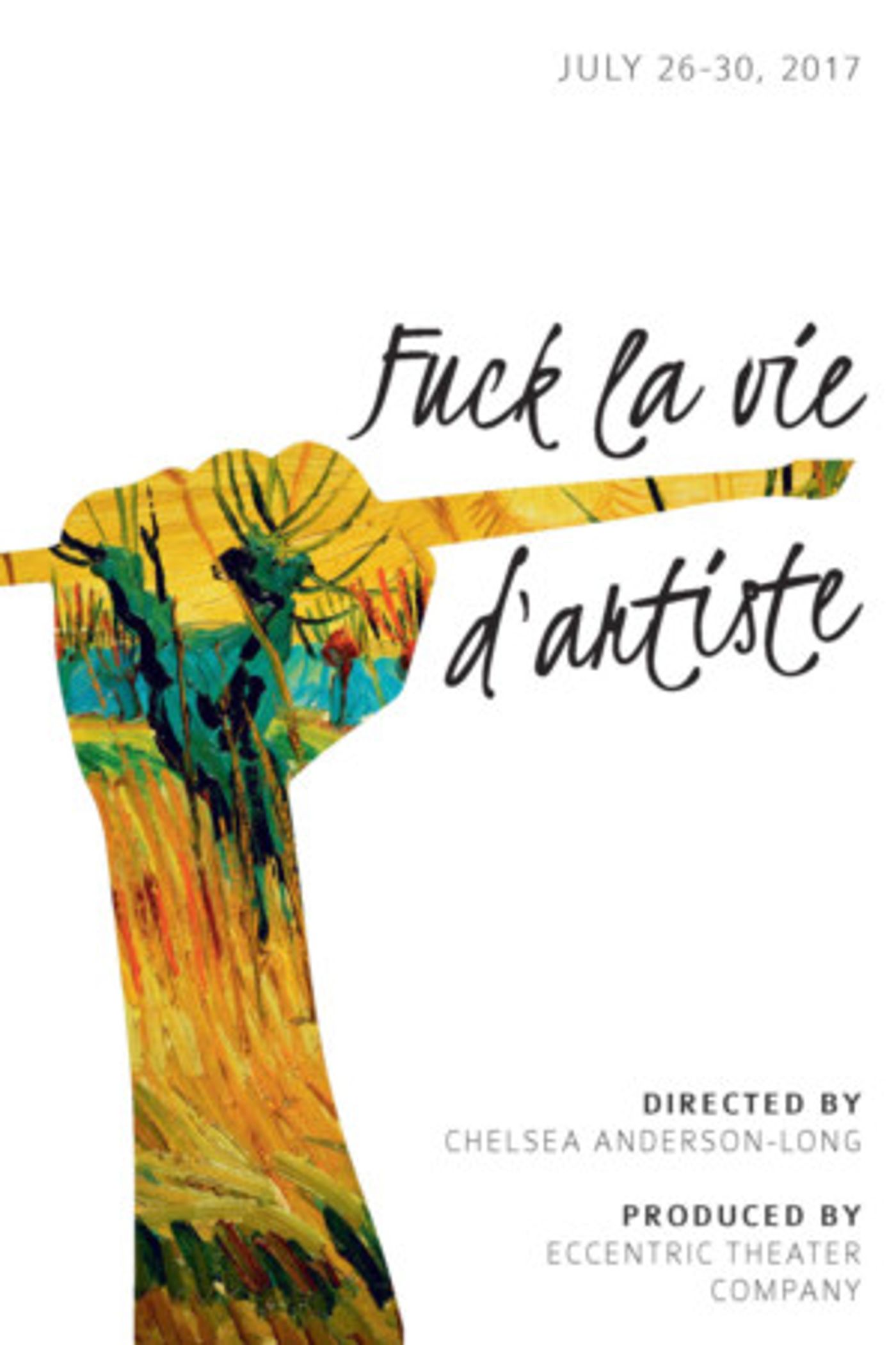 Eccentric Theater Company to Present Workshop of FUCK LA VIE D'ARTISTE by Georgette Kelly  Image