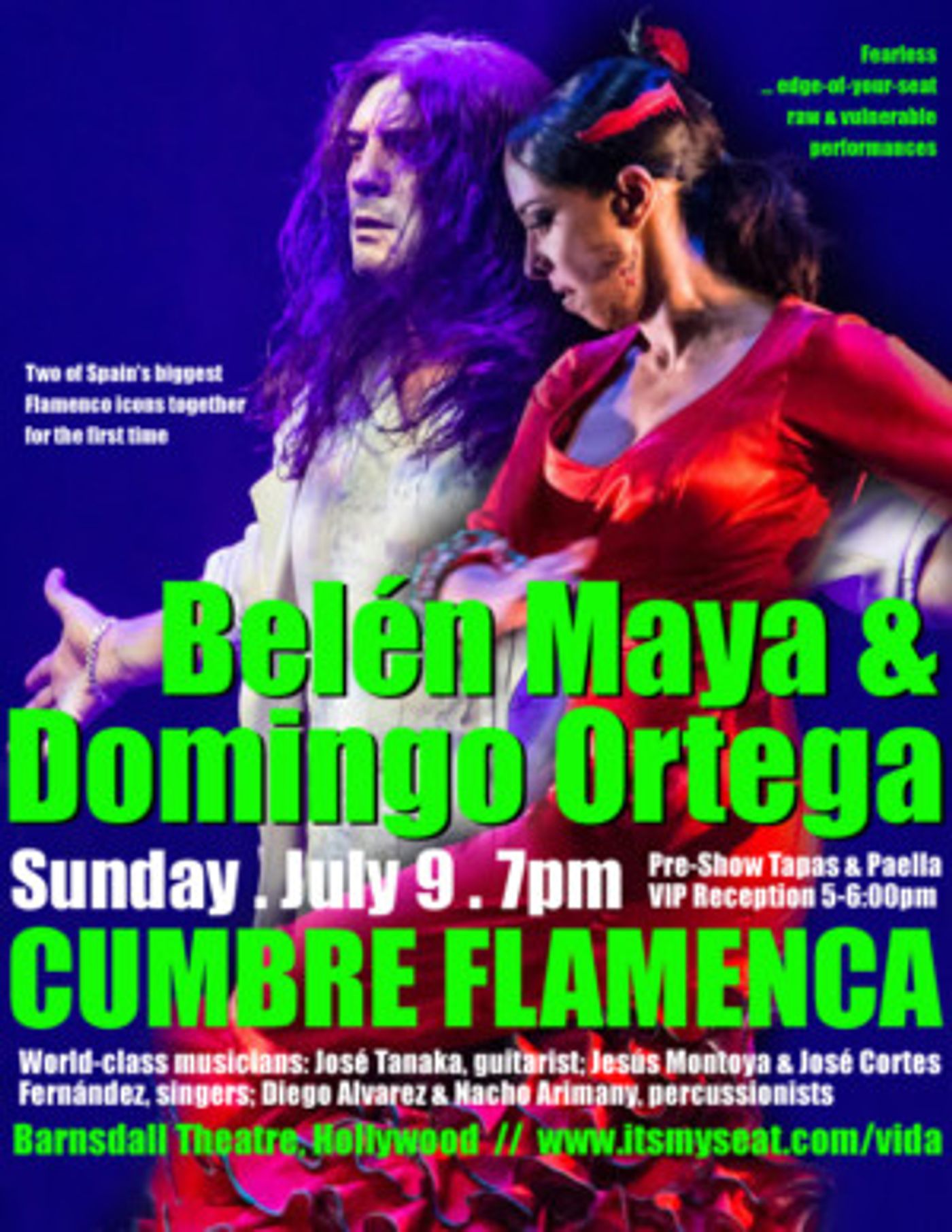 Raw, Fearless CUMBRE FLAMENCA to Dance Into Hollywood This Sunday  Image
