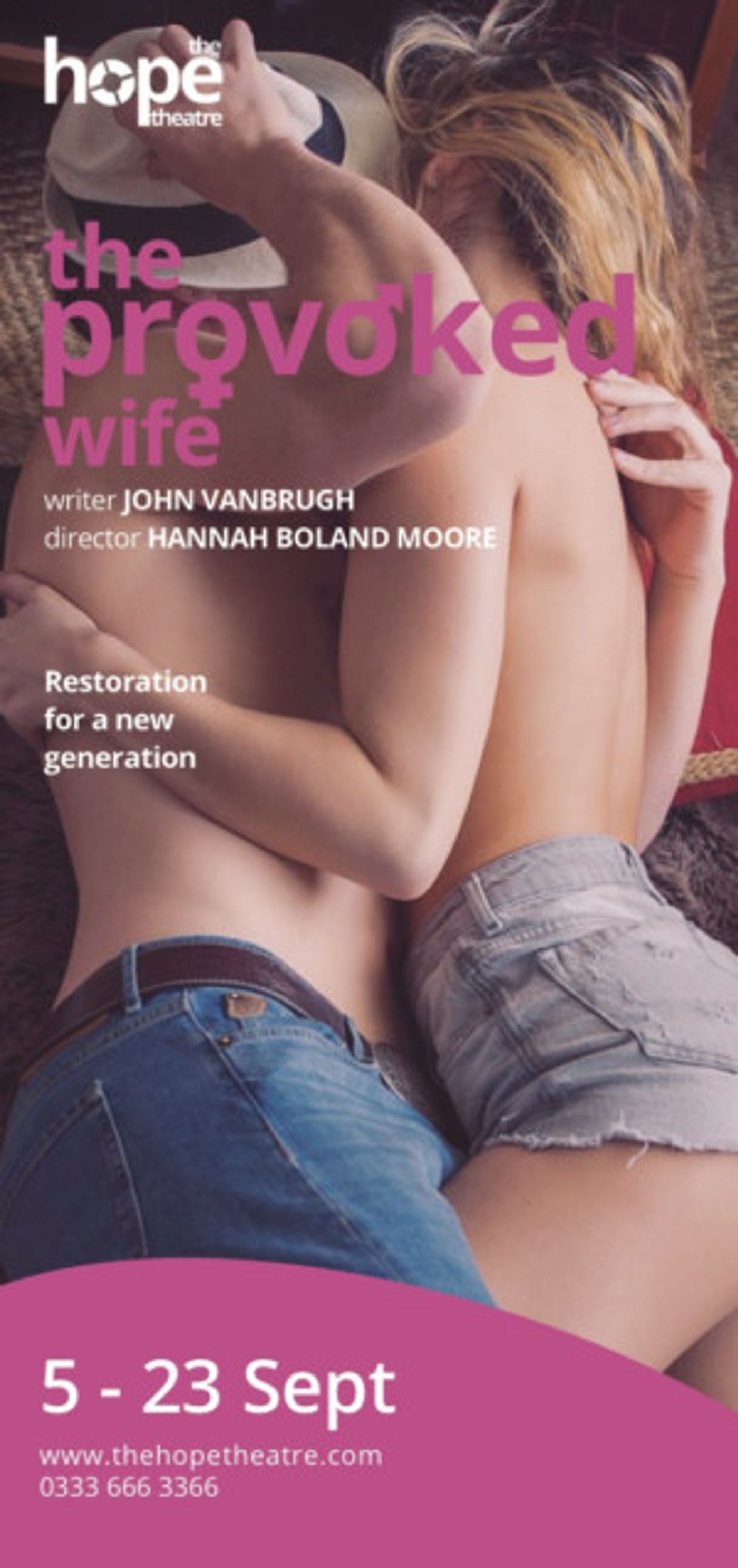 The Hope Theatre Presents THE PROVOKED WIFE  Image
