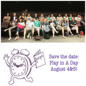 Playwrights, Directors and Actors Needed for Playhouse on Park's PLAY IN A DAY  Image