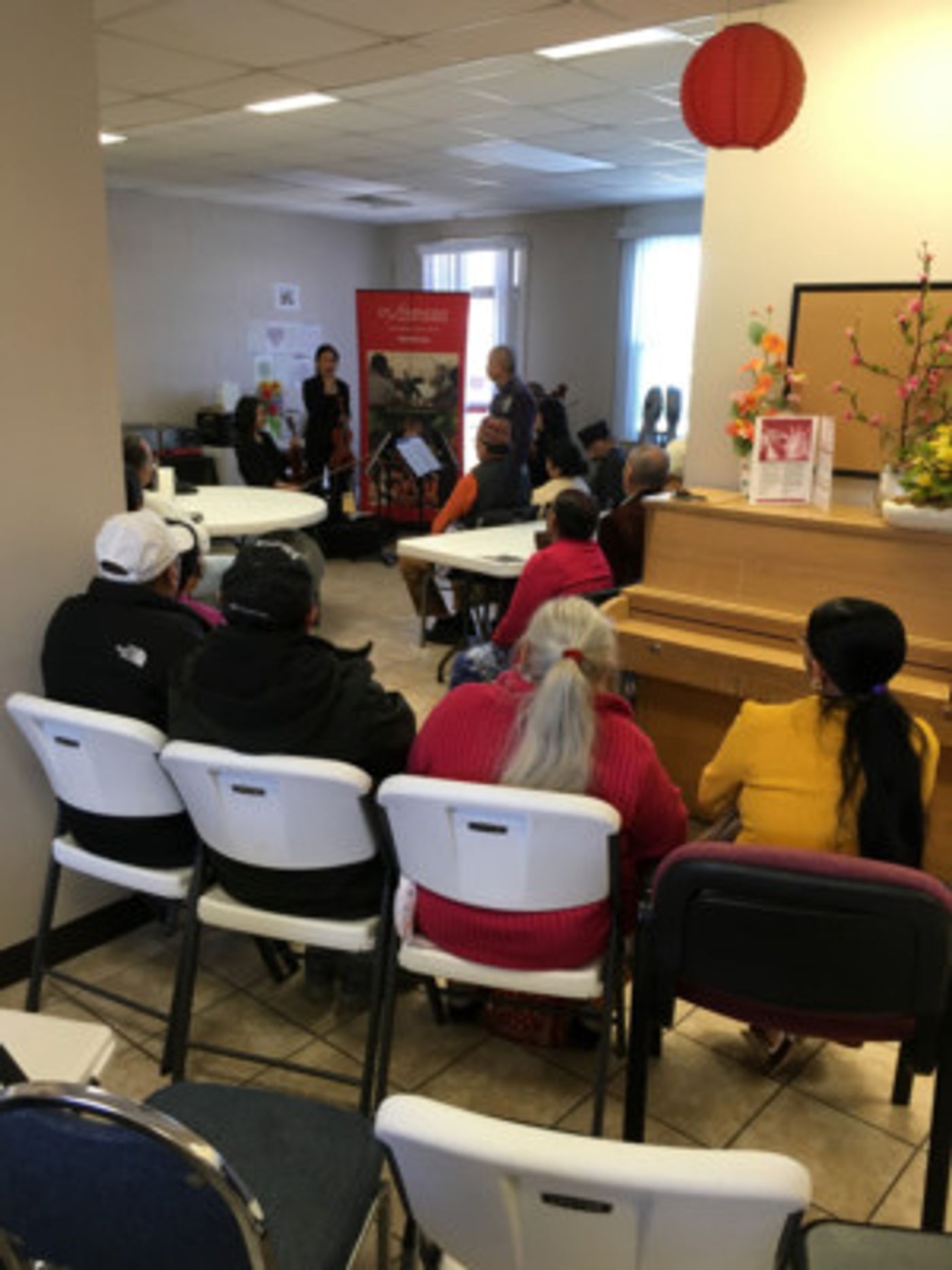 St. Louis Symphony Heart Quartet Performs for Immigrants Image