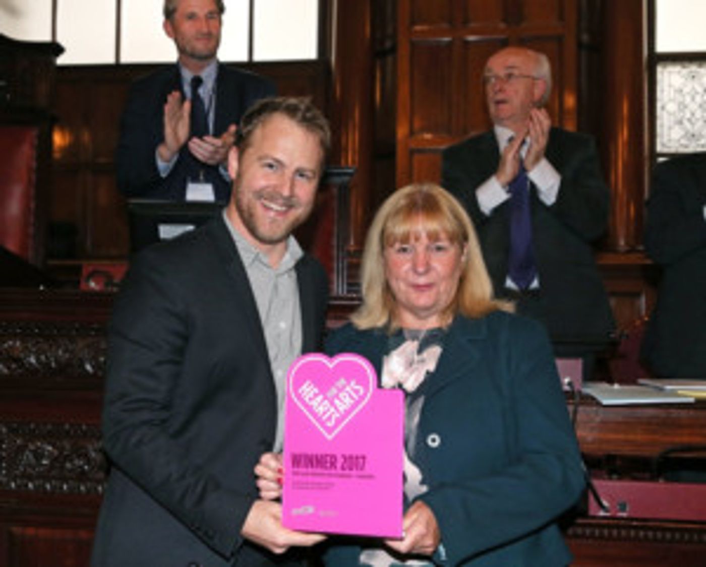 Liverpool City Councillor Wendy Simon Receives Hearts For The Arts Award Image