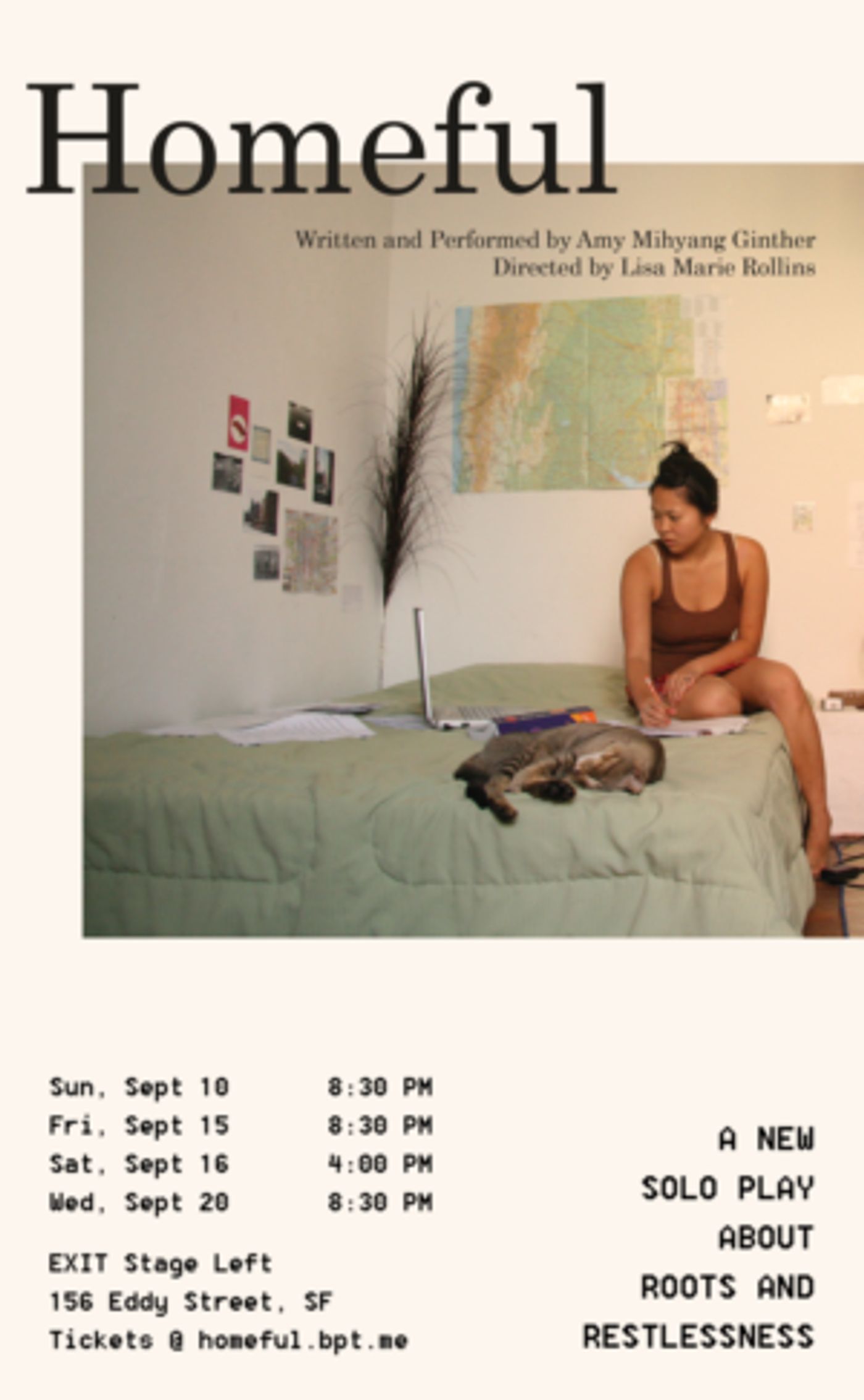 US Premiere of HOMEFUL at the 2017 San Francisco Fringe to Open 9/10 Image