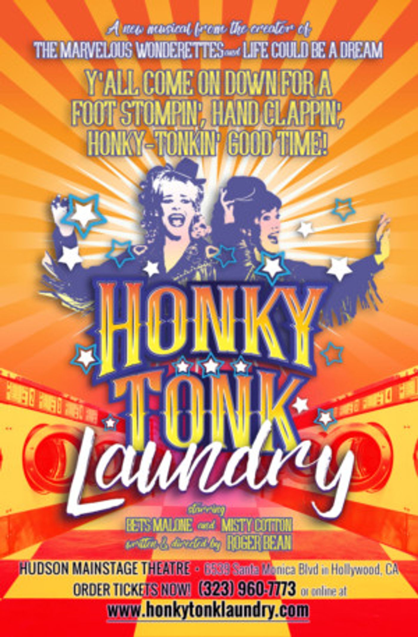 Yee-Haw! Bets Malone and Misty Cotton to Star in L.A. Premiere of Roger Bean's HONKY TONK LAUNDRY  Image