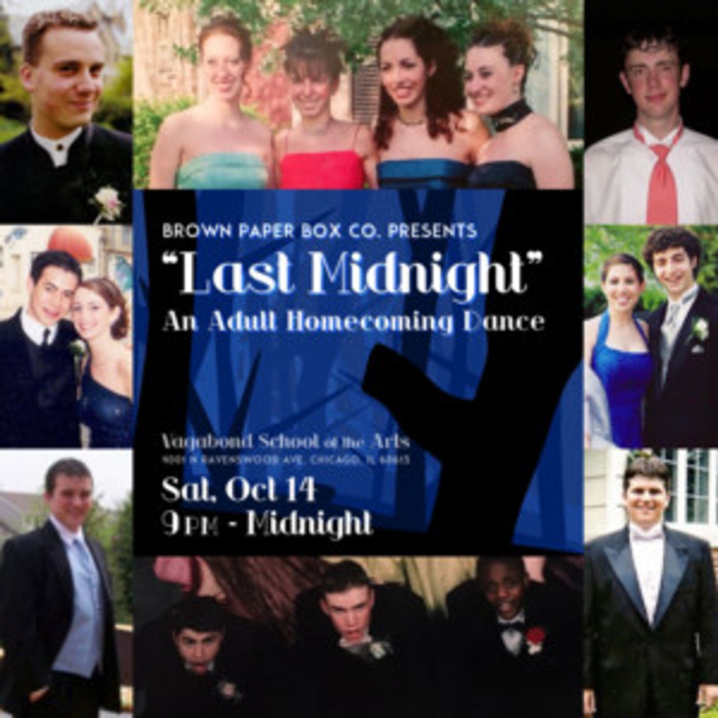 LAST MIDNIGHT An Adult Homecoming Dance Announced at Brown Paper Box  Image