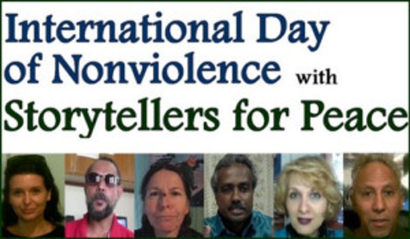 Storytellers for Peace Marks International Day of Non-Violence 2017 Image