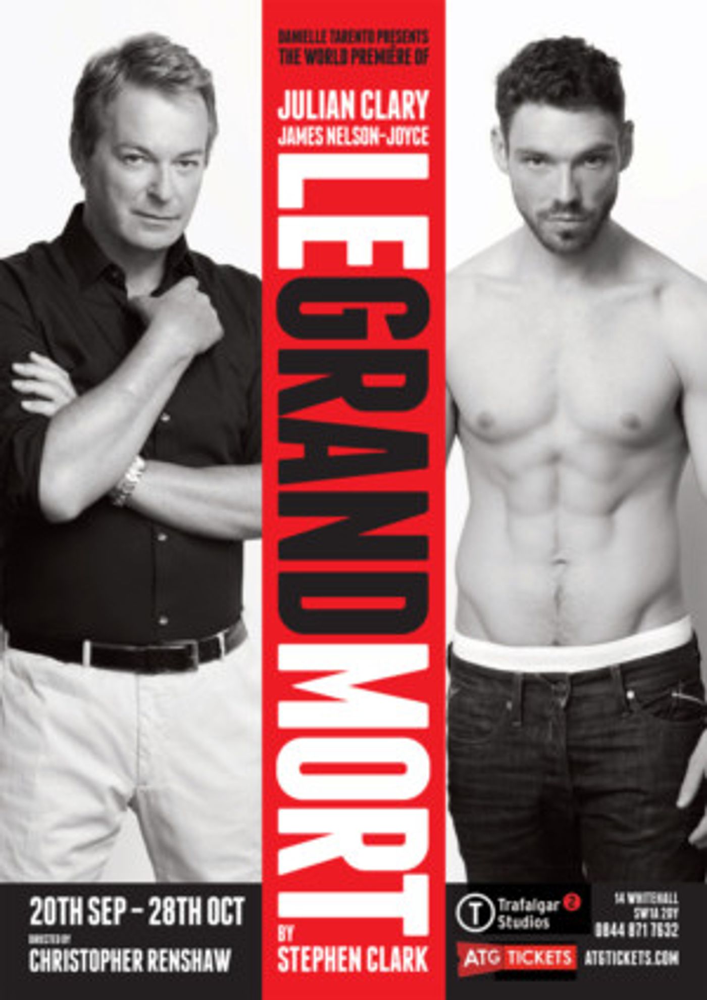 James Nelson-Joyce to Co-Star with Julian Clary in the World Premiere of LE GRAND MORT  Image