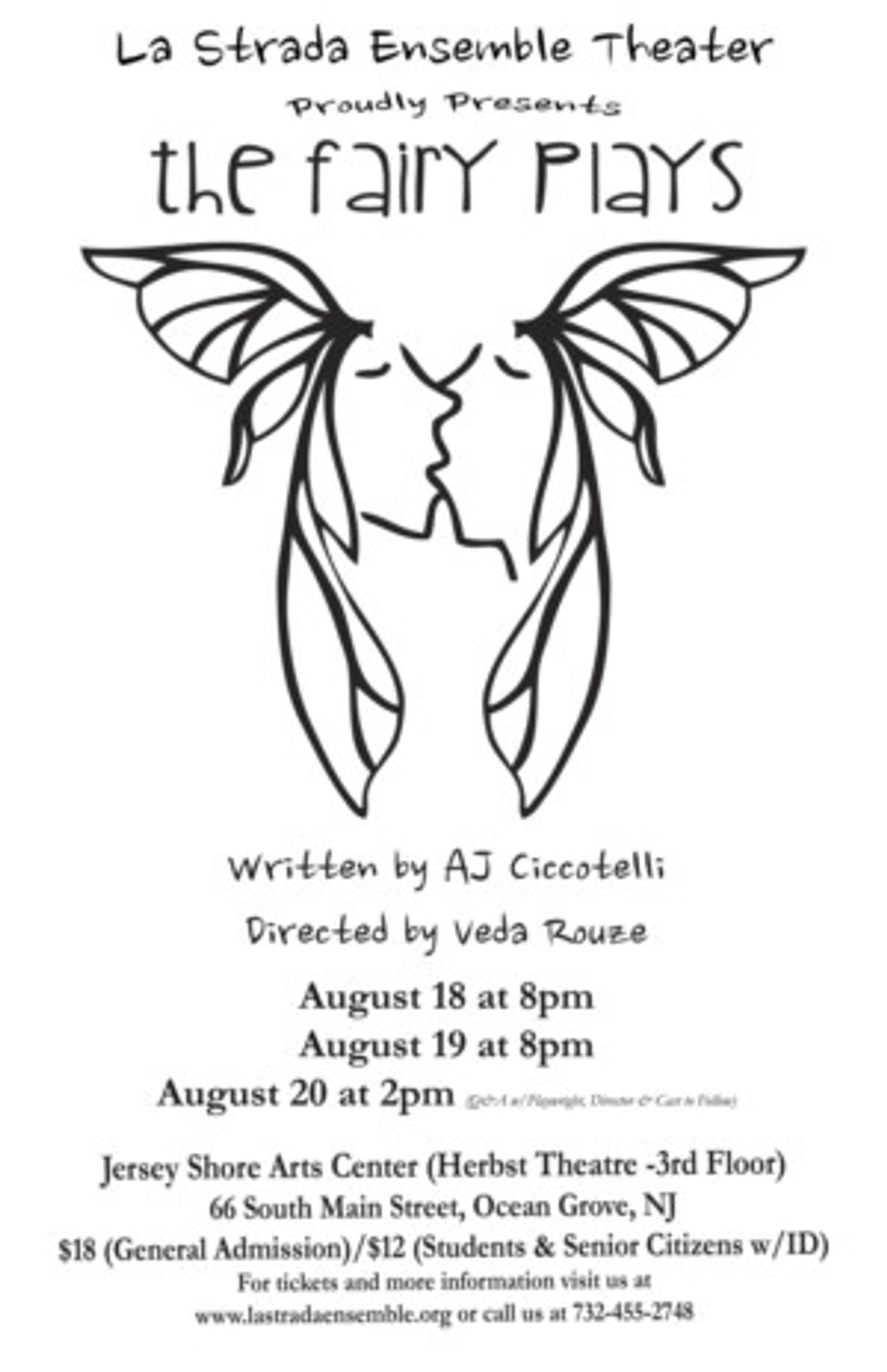 Fairies to Run Amok in La Strada's THE FAIRY PLAYS in Ocean Grove  Image