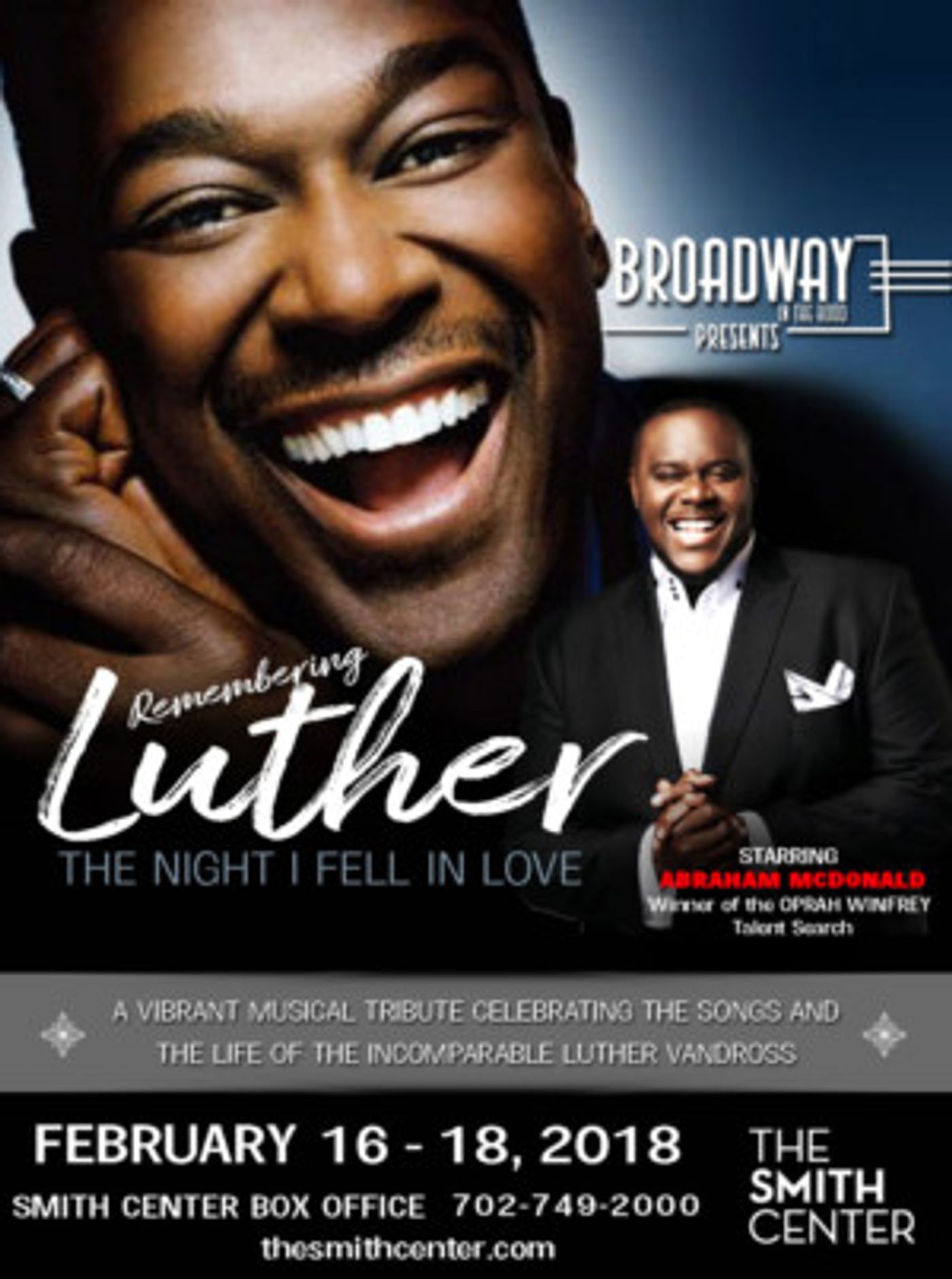 Celebrating The Songs And The Life Of The Incomparable Luther Vandross Live In Las Vegas  Image