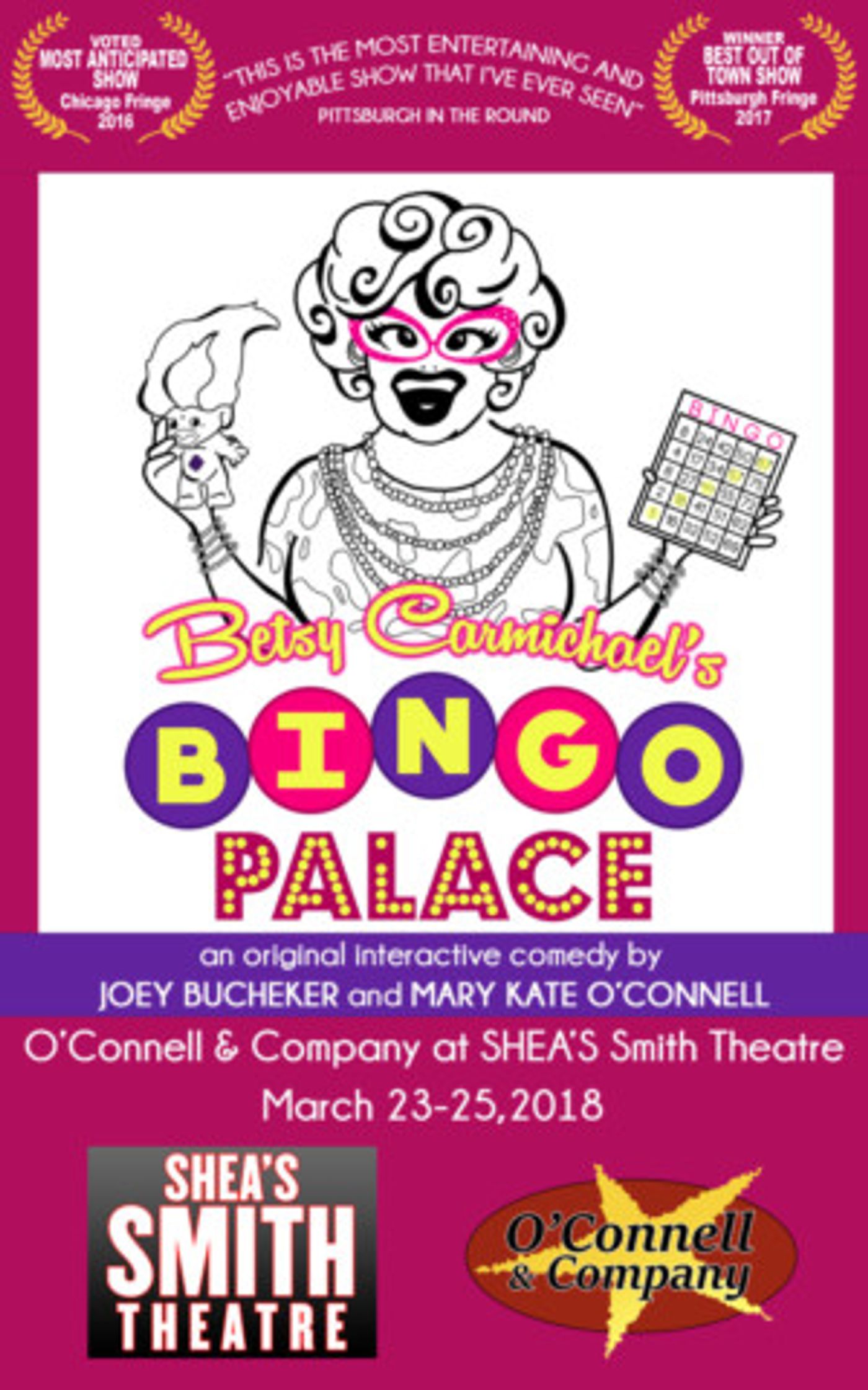 Shea's Performing Arts Center and O'Connell & Company Productions Partner for Three Show Season  Image