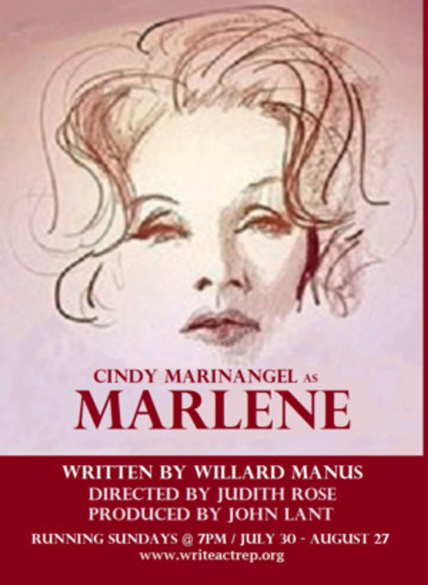 World Premiere of MARLENE Opens at Write Act Rep, 7/30 Image