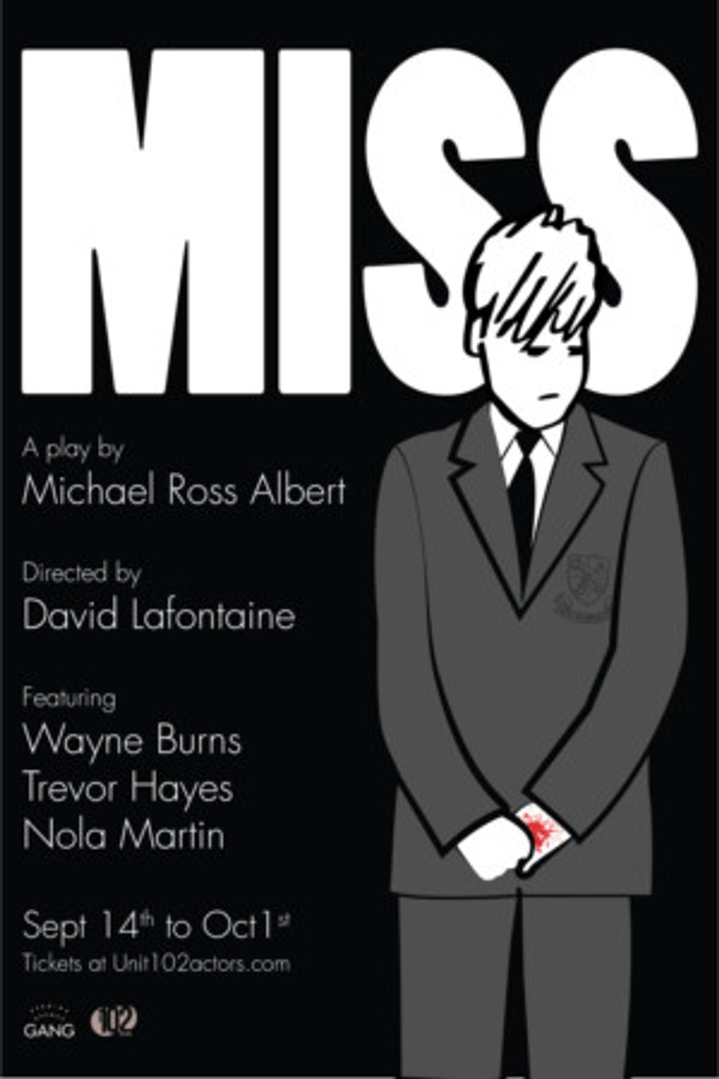 Unit 102 Presents Canadian Premiere of MISS  Image