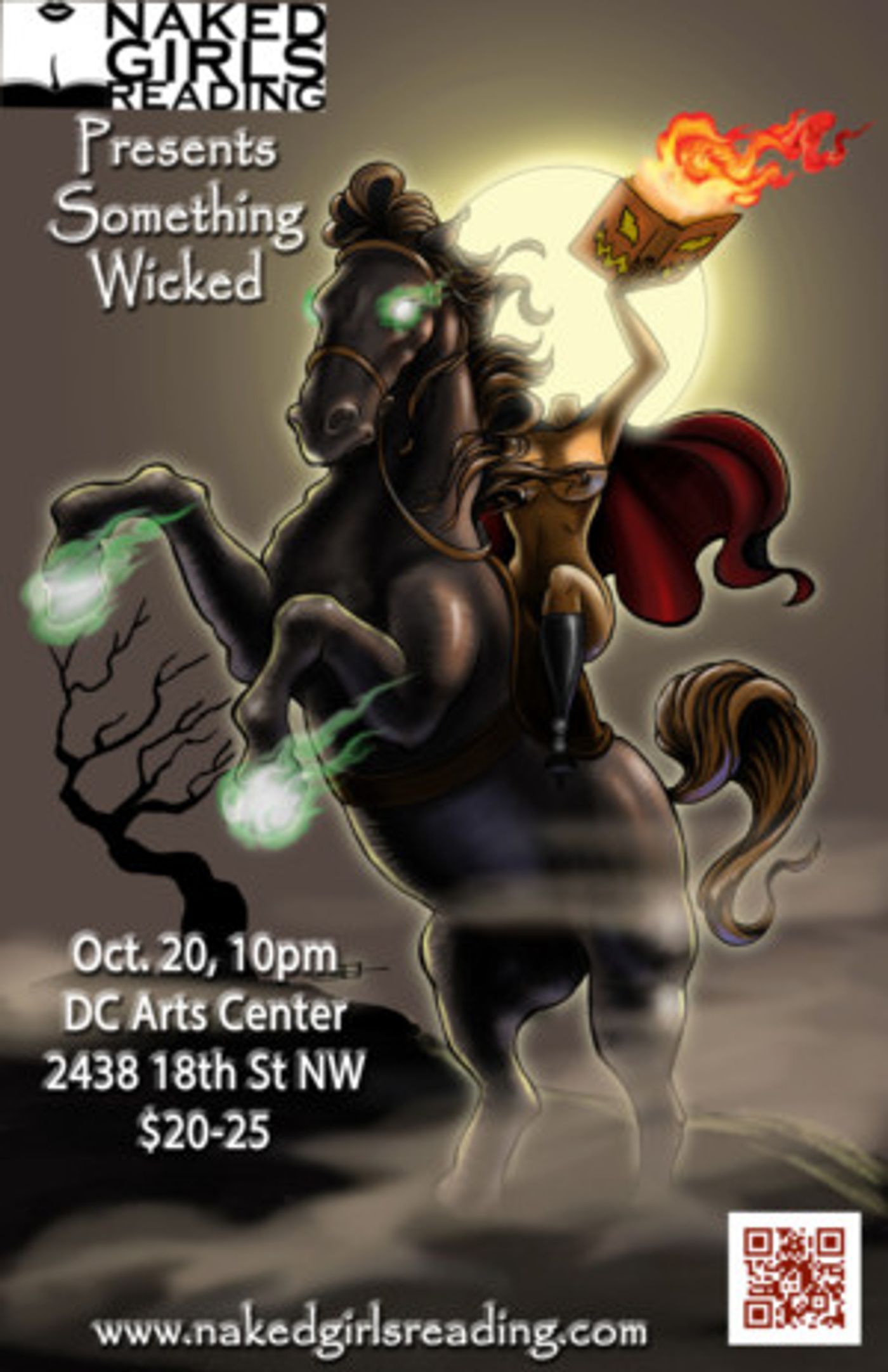 Naked Girls Reading to Present SOMETHING WICKED at the DC Arts Center Image