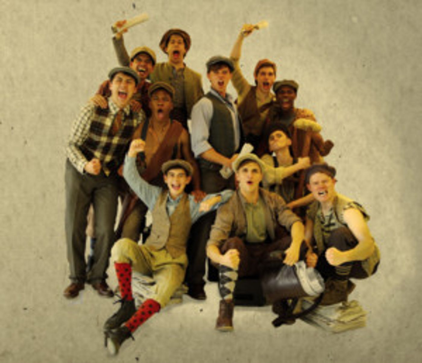 Jim Schubin, Tyler Jones, Richard R. Henry and Tina Fabrique to Seize the Day in NEWSIES at CT Rep  Image