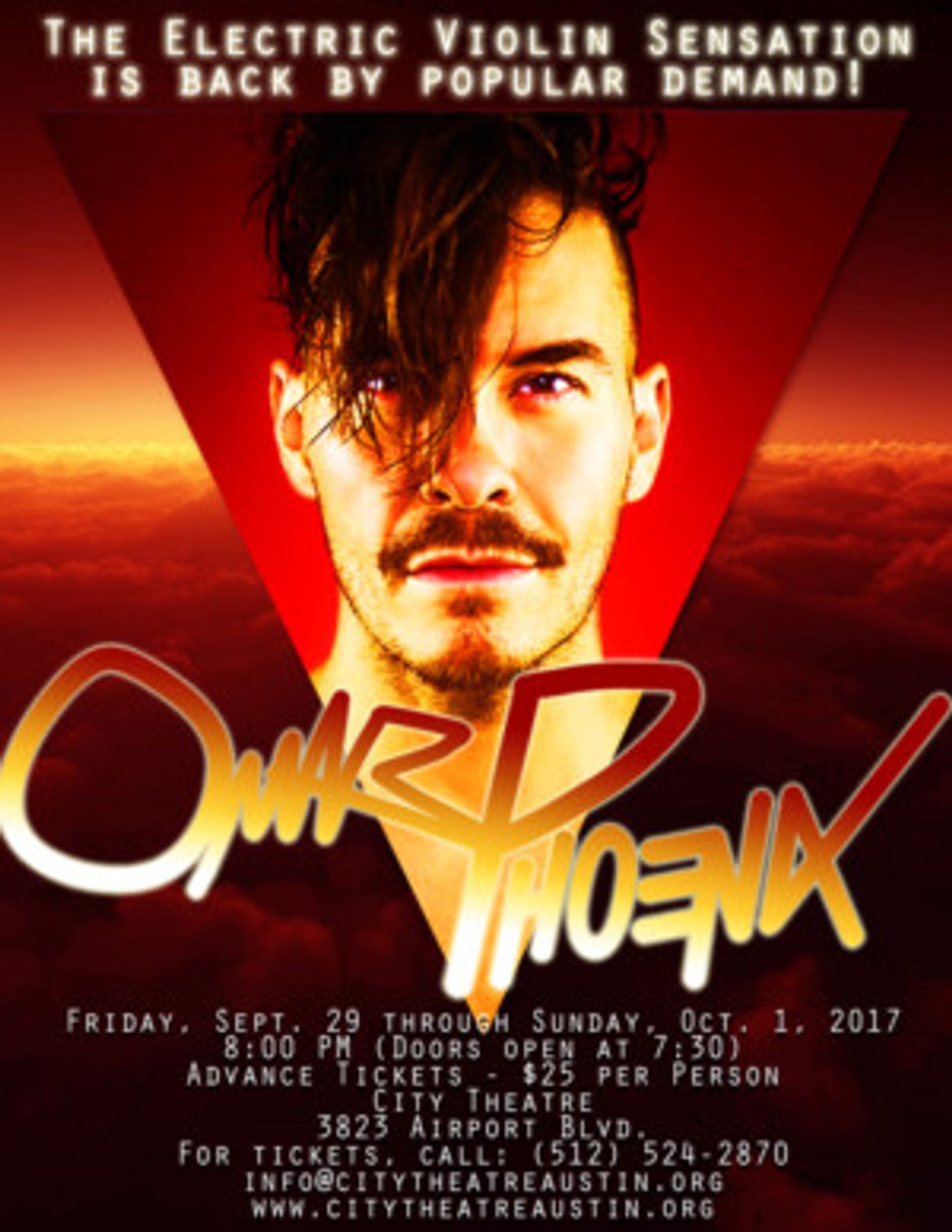 Omar Phoenix Returns to Austin in Concert  Image