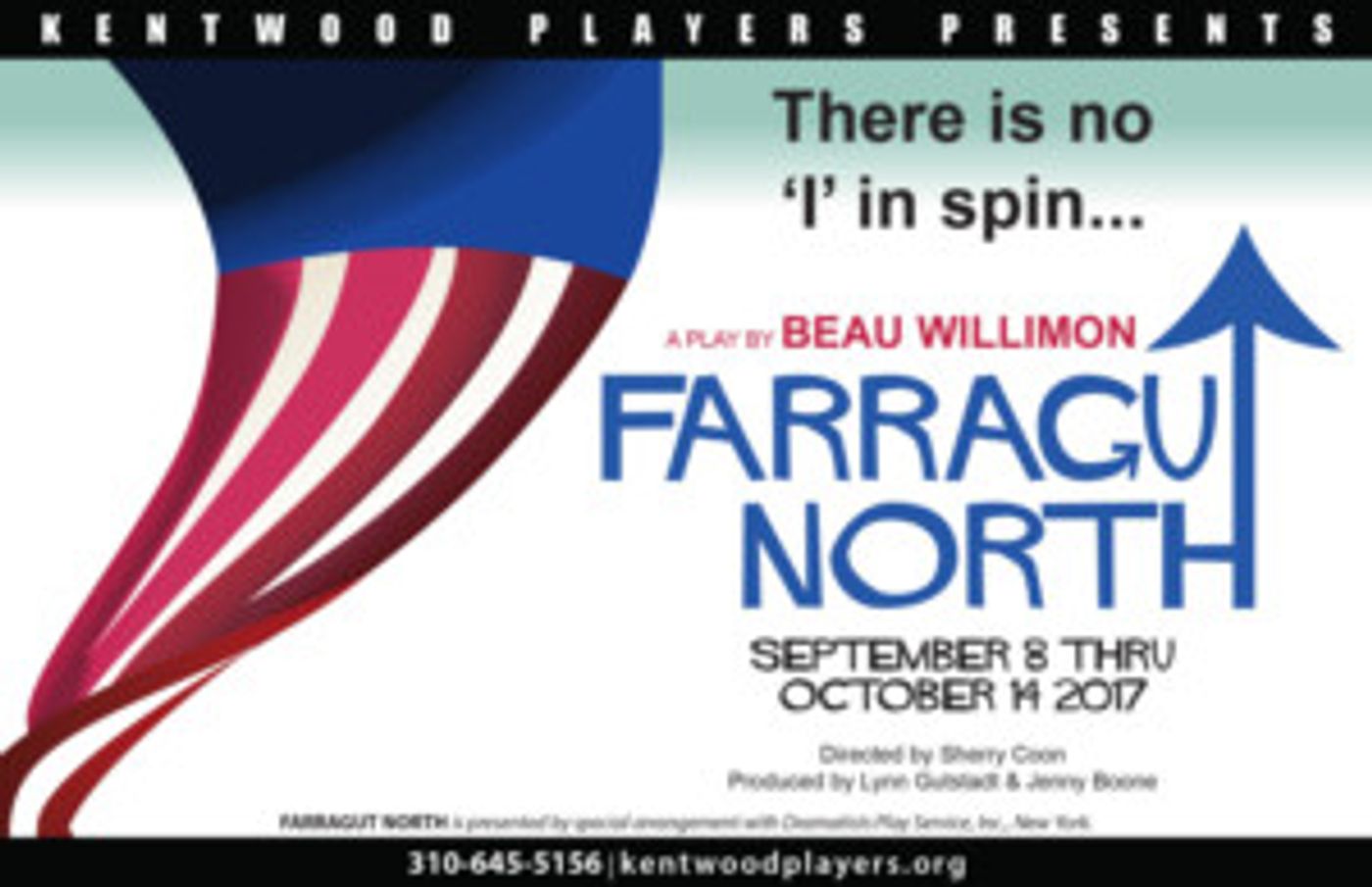 Don't Miss FARRAGUT NORTH at Kentwood Players!  Image
