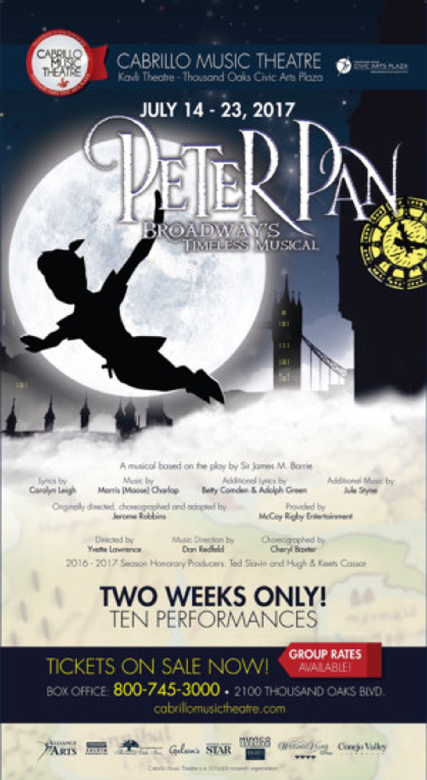 Cabrillo Music Theatre Flies Off to Neverland with PETER PAN  Image