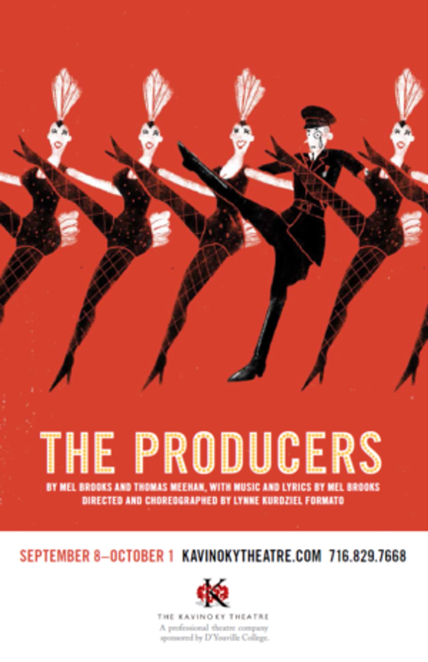 The Kavinoky Theatre to Open 28th Season with THE PRODUCERS  Image