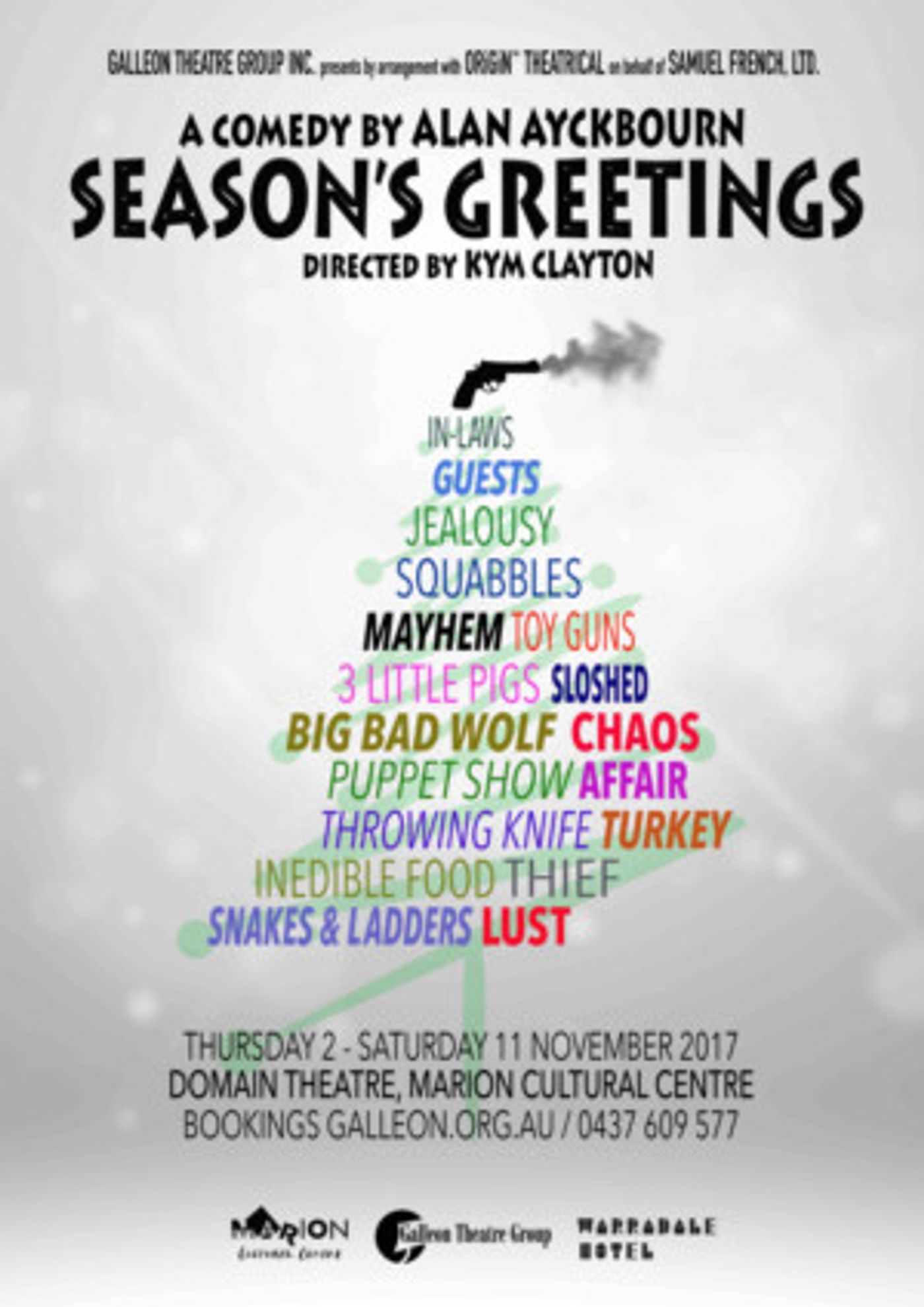 Galleon Theatre Group to Stage Alan Ayckbourn's SEASONS GREETINGS  Image