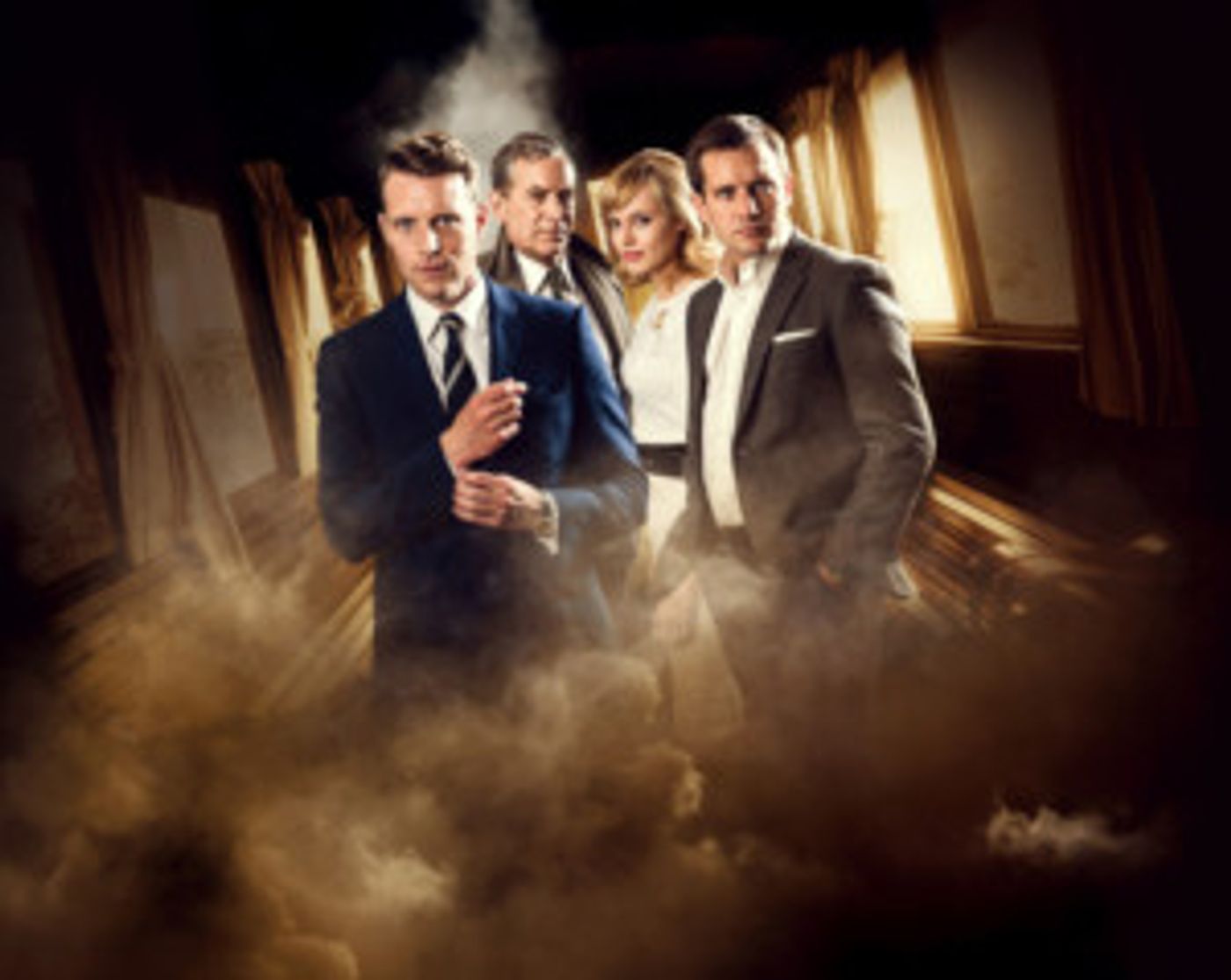 Christopher Harper and John Middleton Lead STRANGERS ON A TRAIN 2018 UK Tour  Image