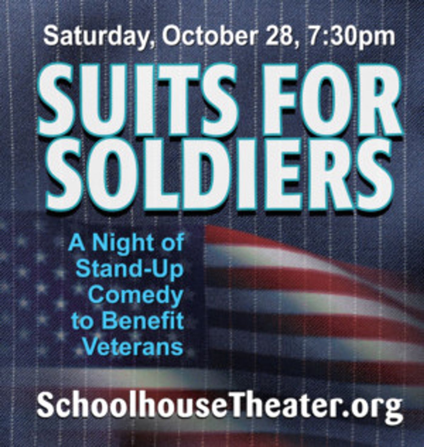 2nd Annual Suits for Soldiers Set for 10/28 at the Schoolhouse Theater Image
