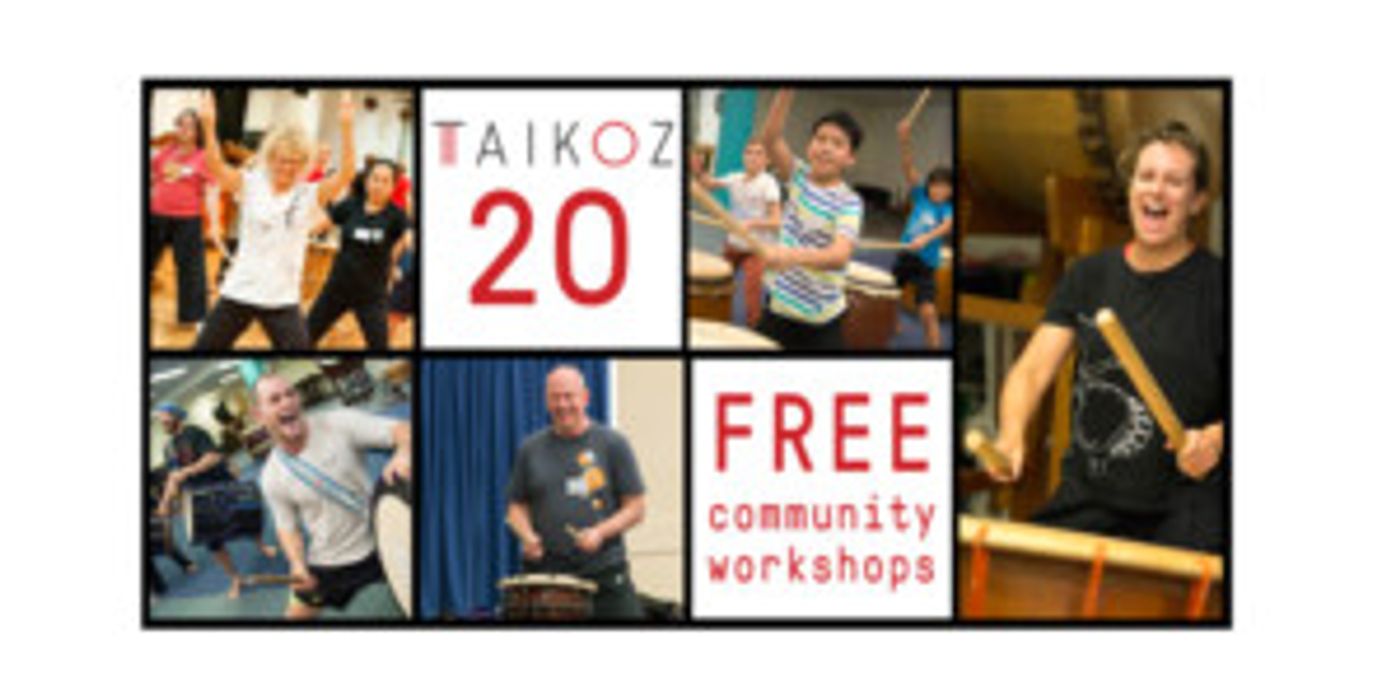Taikoz Announce Free Community Workshops In October Image