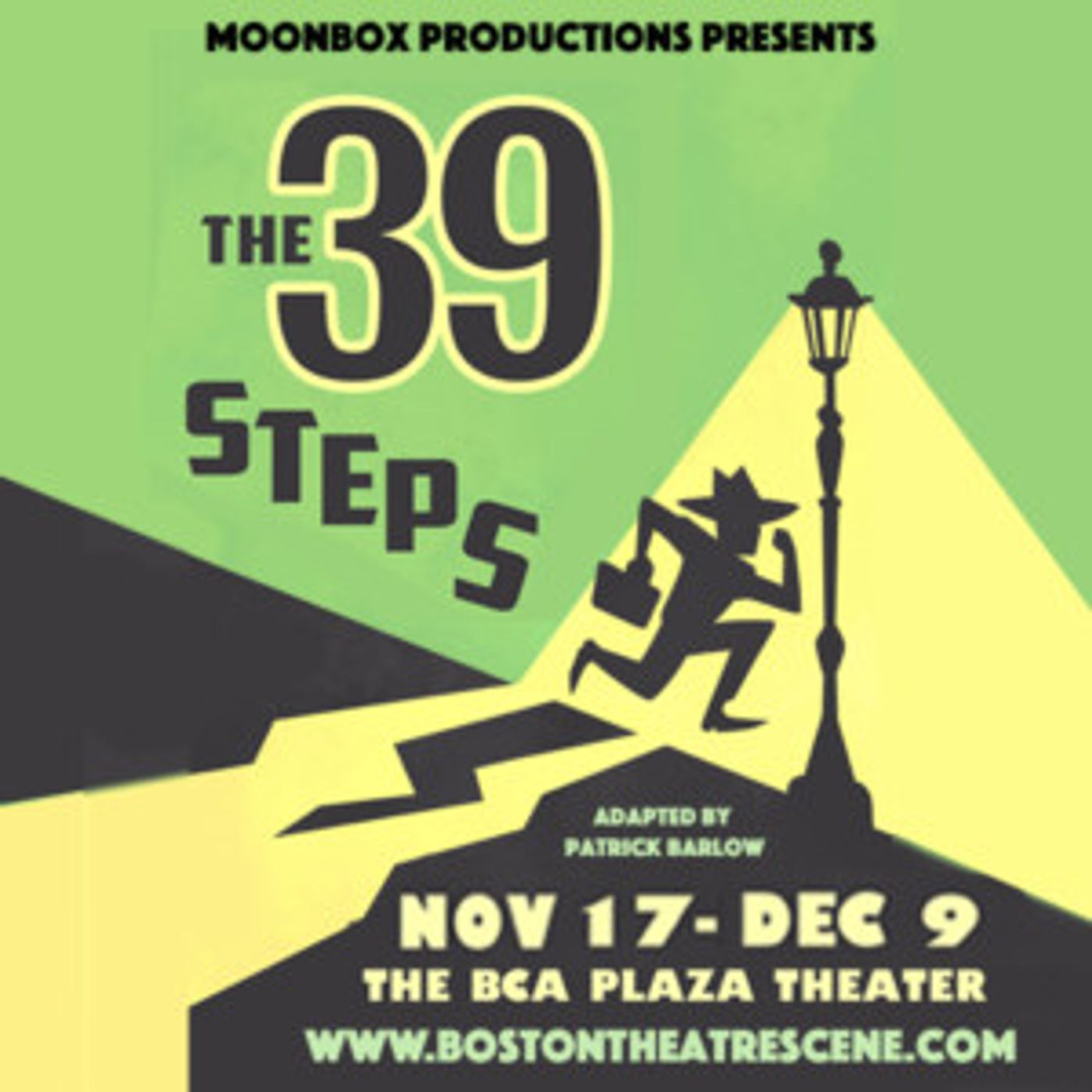 Moonbox Productions presents the Hilarious Comic Thriller THE 39 STEPS  Image