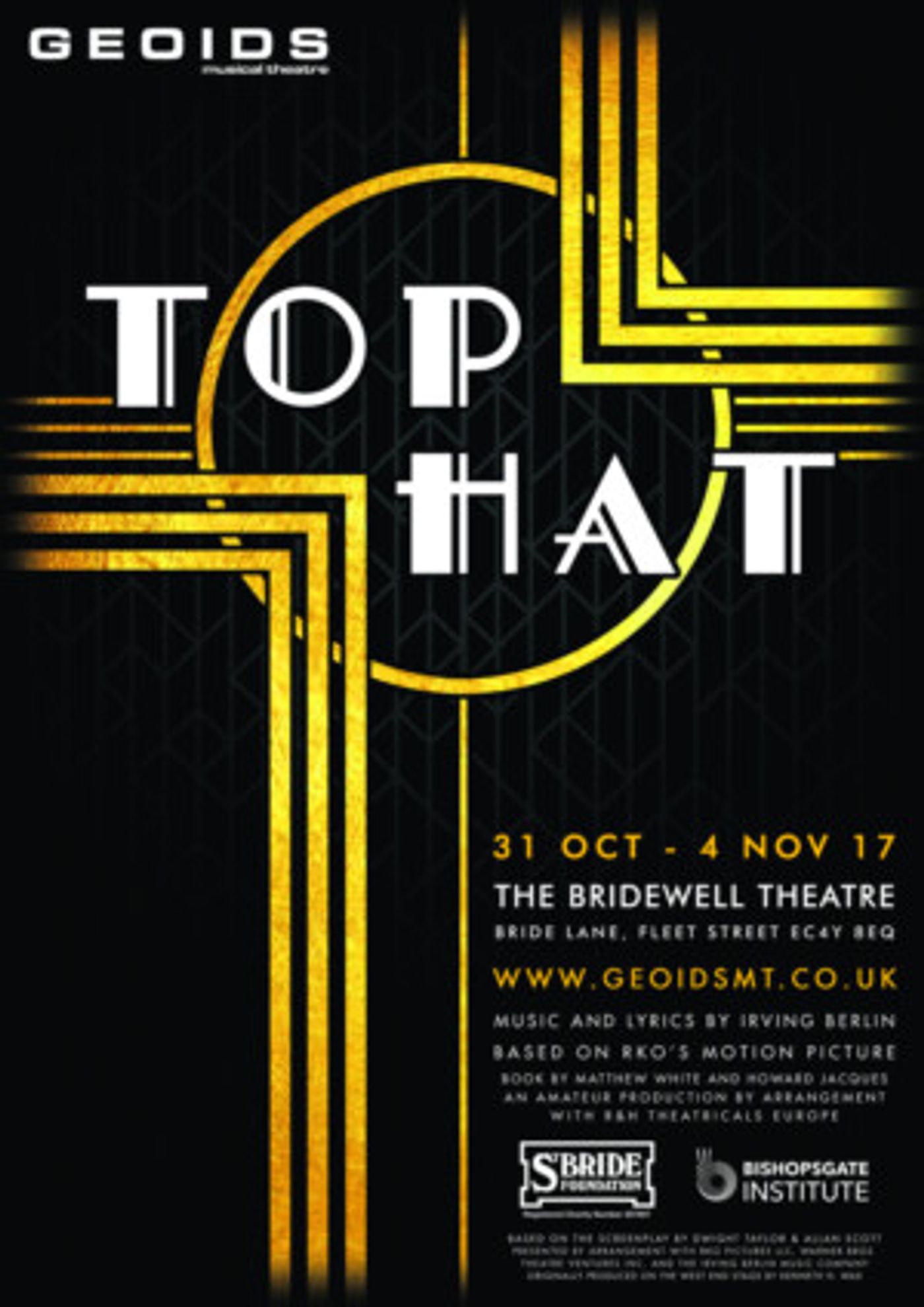 TOP HAT Comes to London for Strictly Limited Run  Image